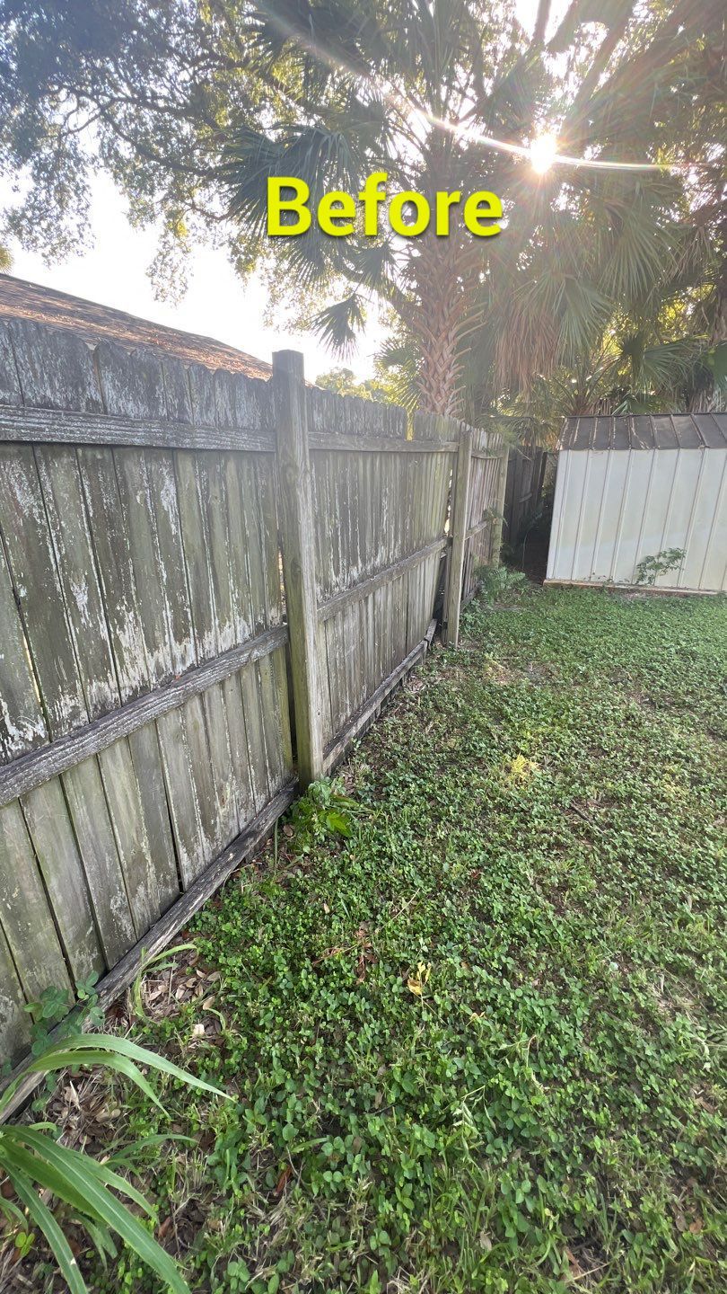 St. Petersburg 6ft. Tall Treated Board on Board by Asap fence and gates, LLC