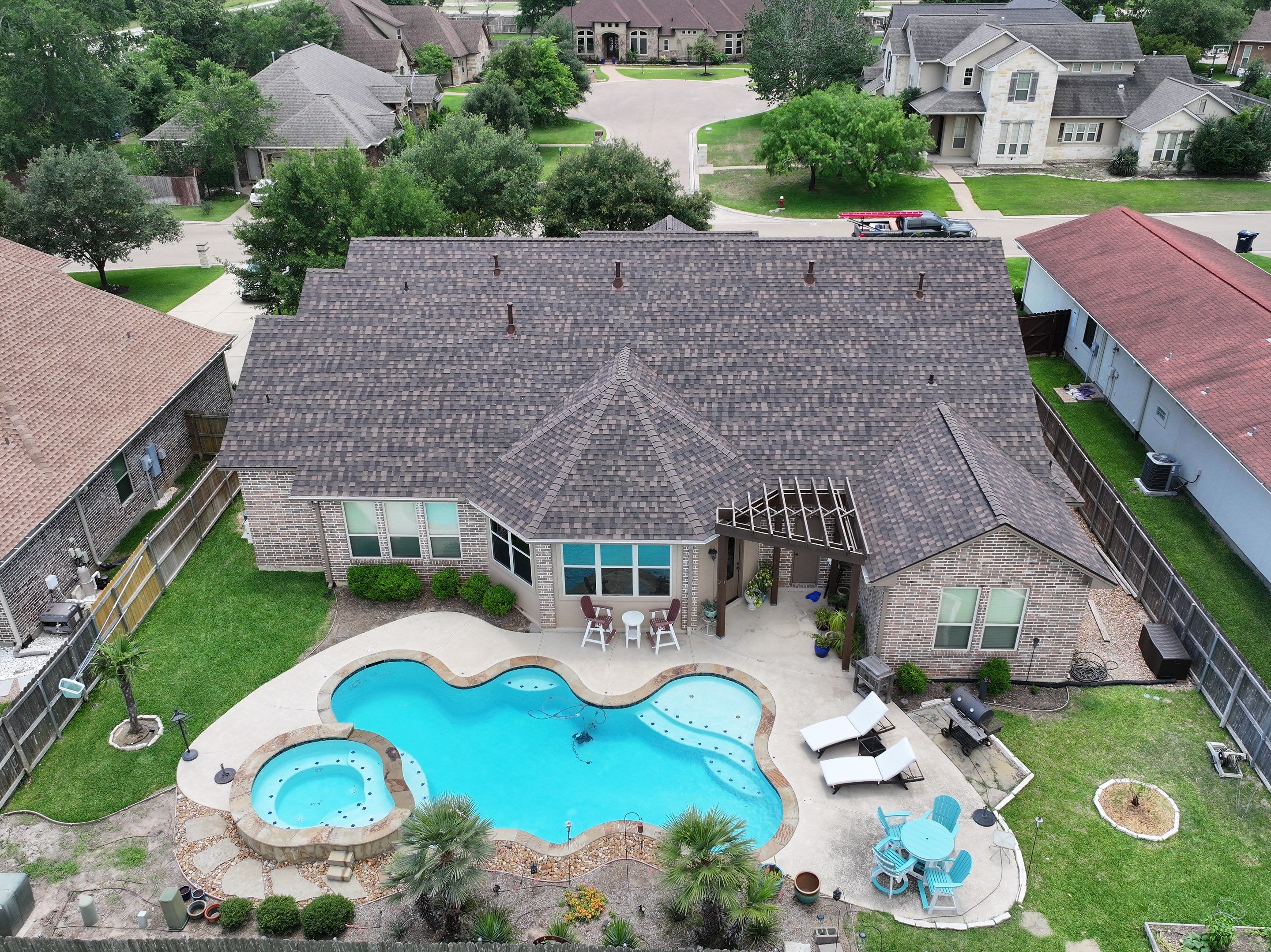 IKO Dynasty Shadow Brown by Perennial Roofing 