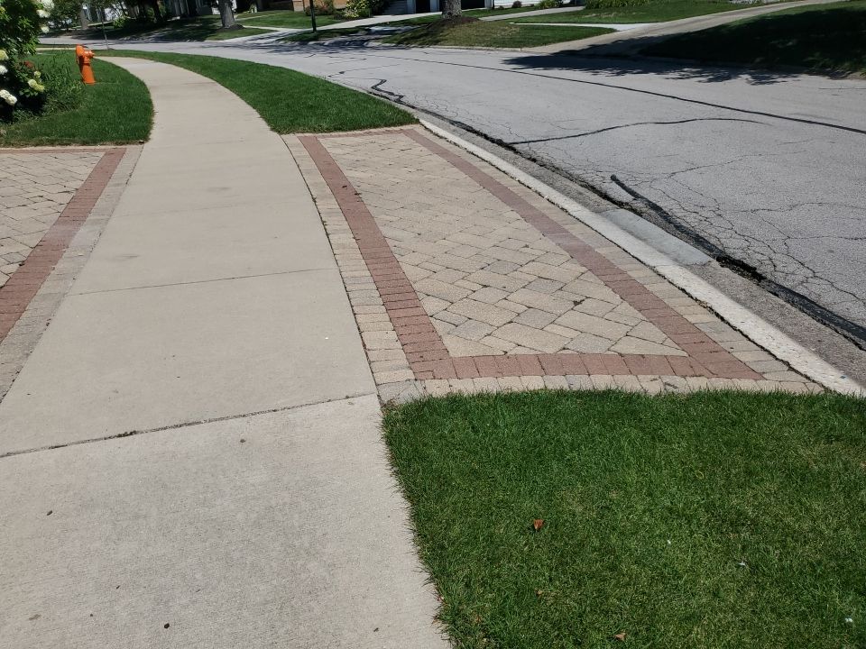Brick paver clean, sand and seal.  using Surebond SB-1300 by Northern Power Washing LLC.