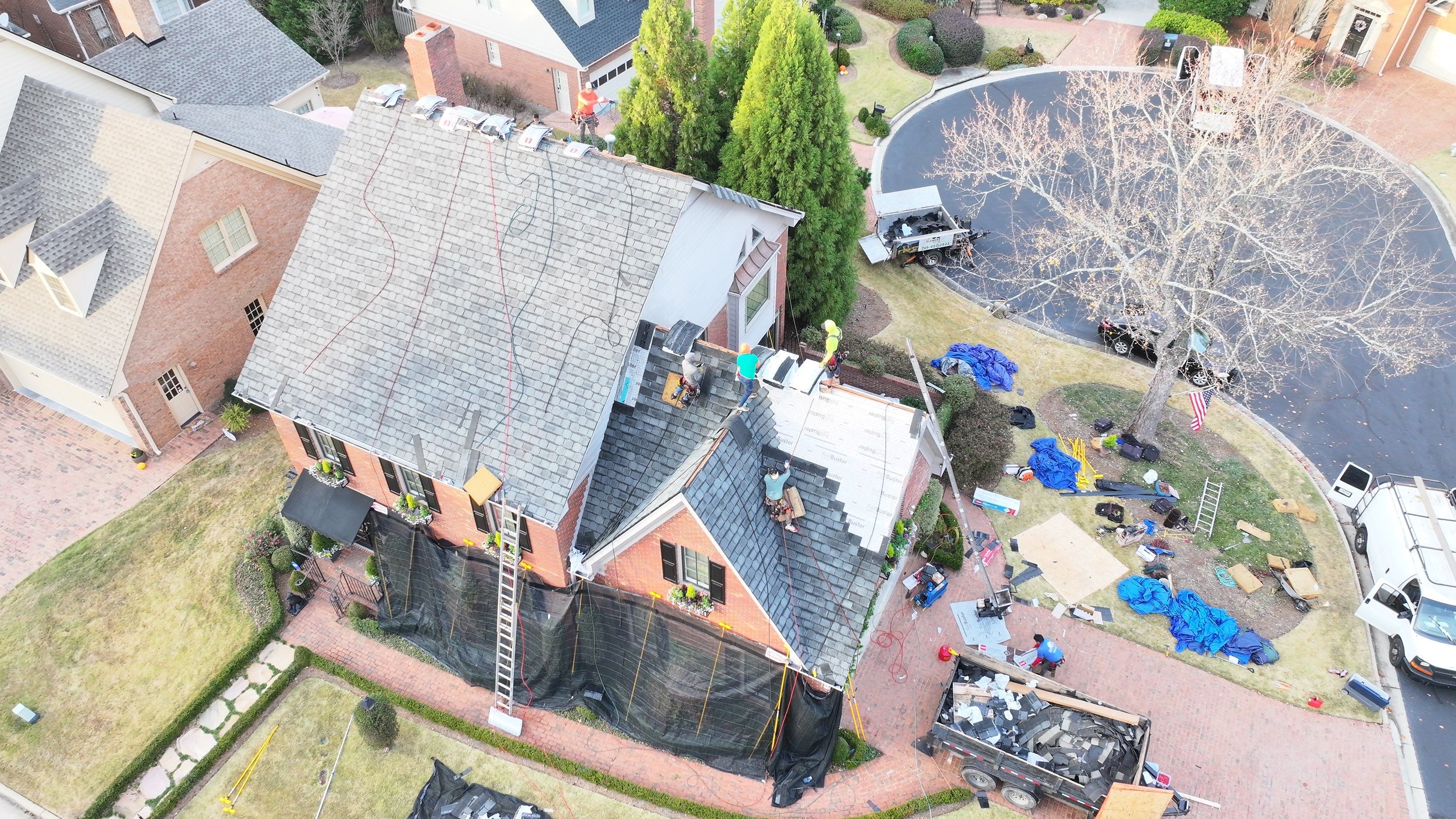 GAF Camelot II Shingles Antique Slate by Element Pros Roofing, LLC