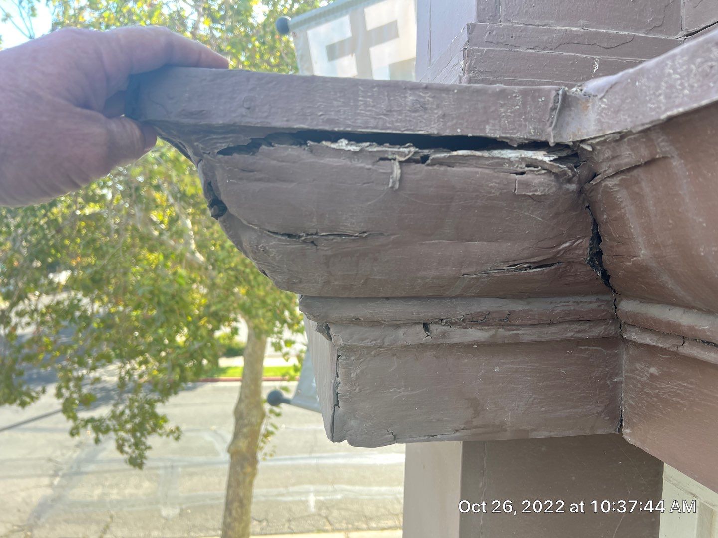  Presbyterian Church repairs to entrance architecture by Straight Edge Roofing Inc