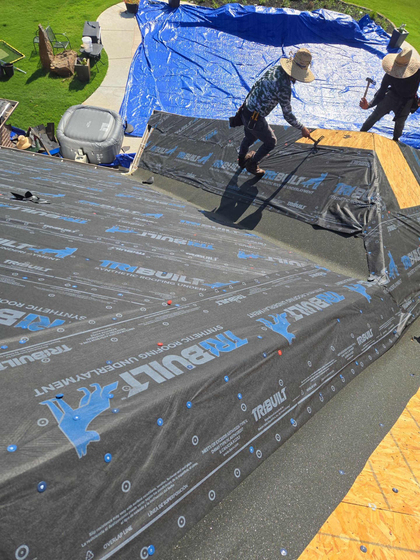 Project in Azle by Lonestar Roofing and Restoration LLC.