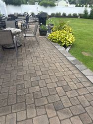 Paver Re-Leveling in Paramus, NJ — Gallo Bros job photo