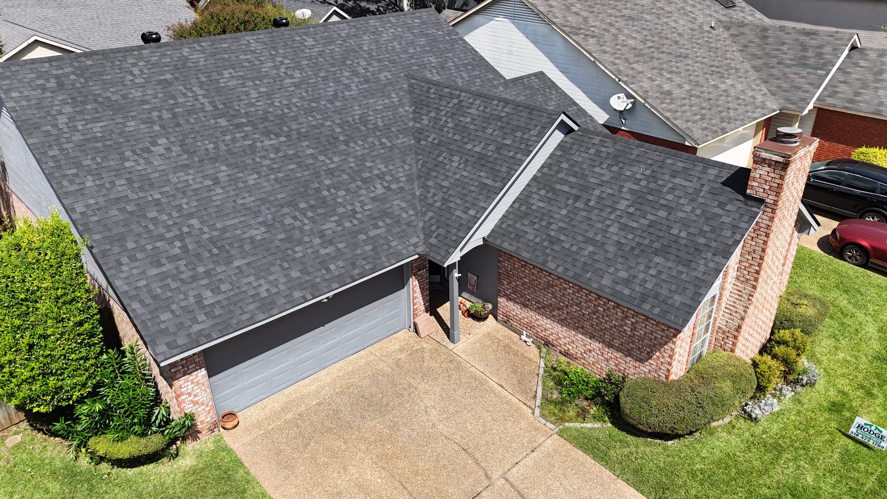 Project in Shreveport by Hodge Roofing, LLC