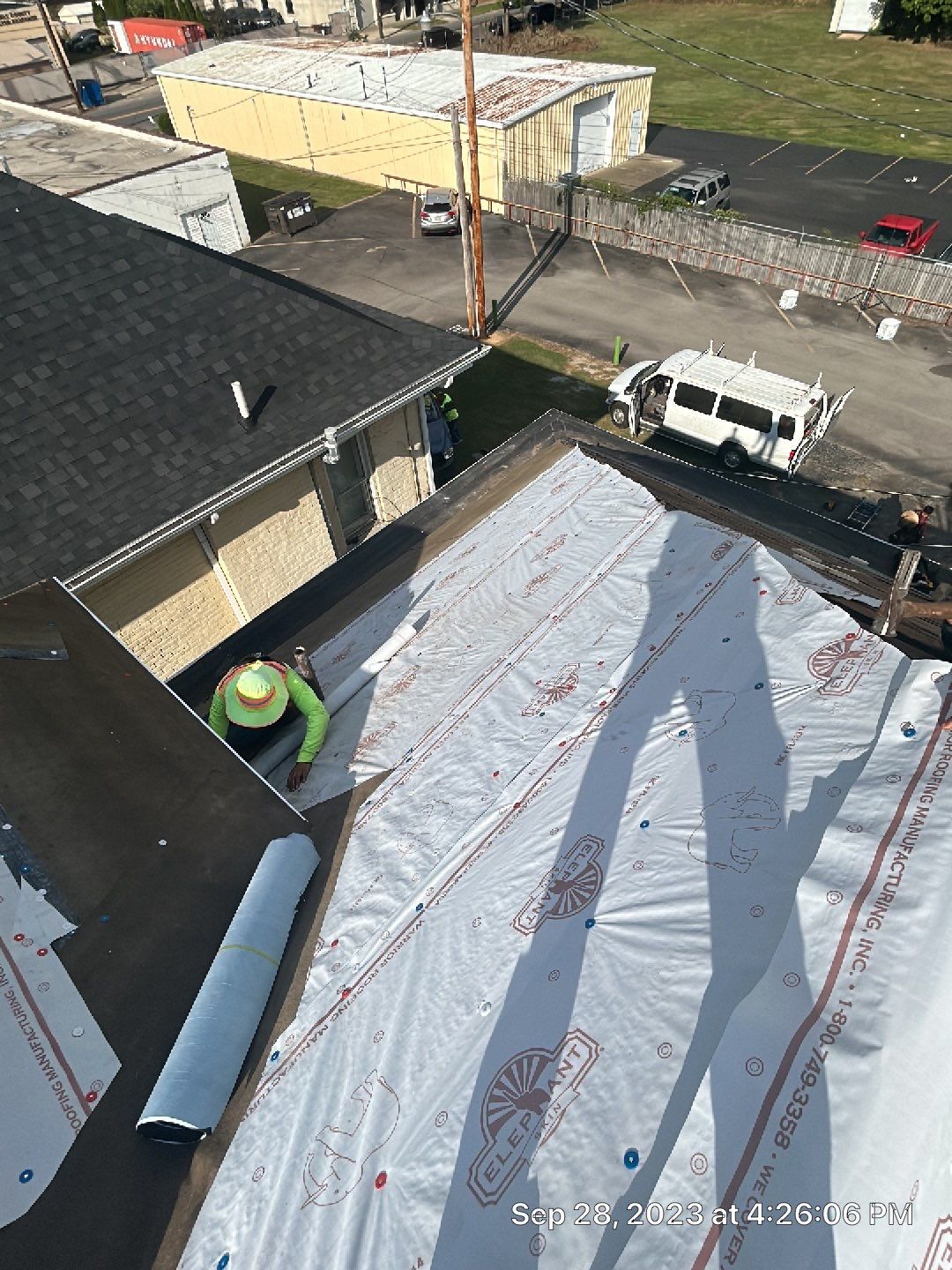 Residential Roofing Installation using Performance Shingles by Mr. Roofer
