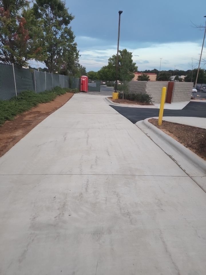 Driveway Clean using cleaner by G&H Home Tech Pros LLC