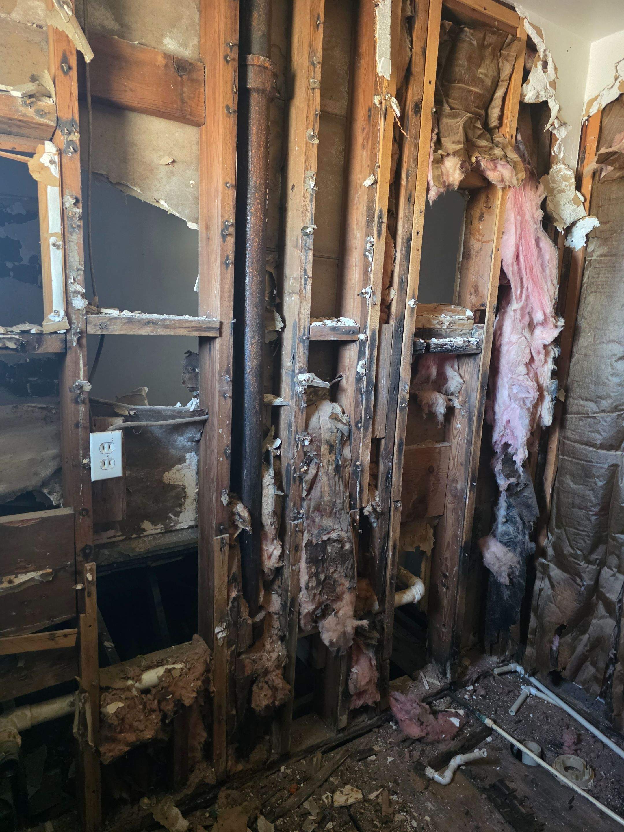 Restoration of an abandoned home - Project in Midland, TX by Harden Enterprise Services LLC