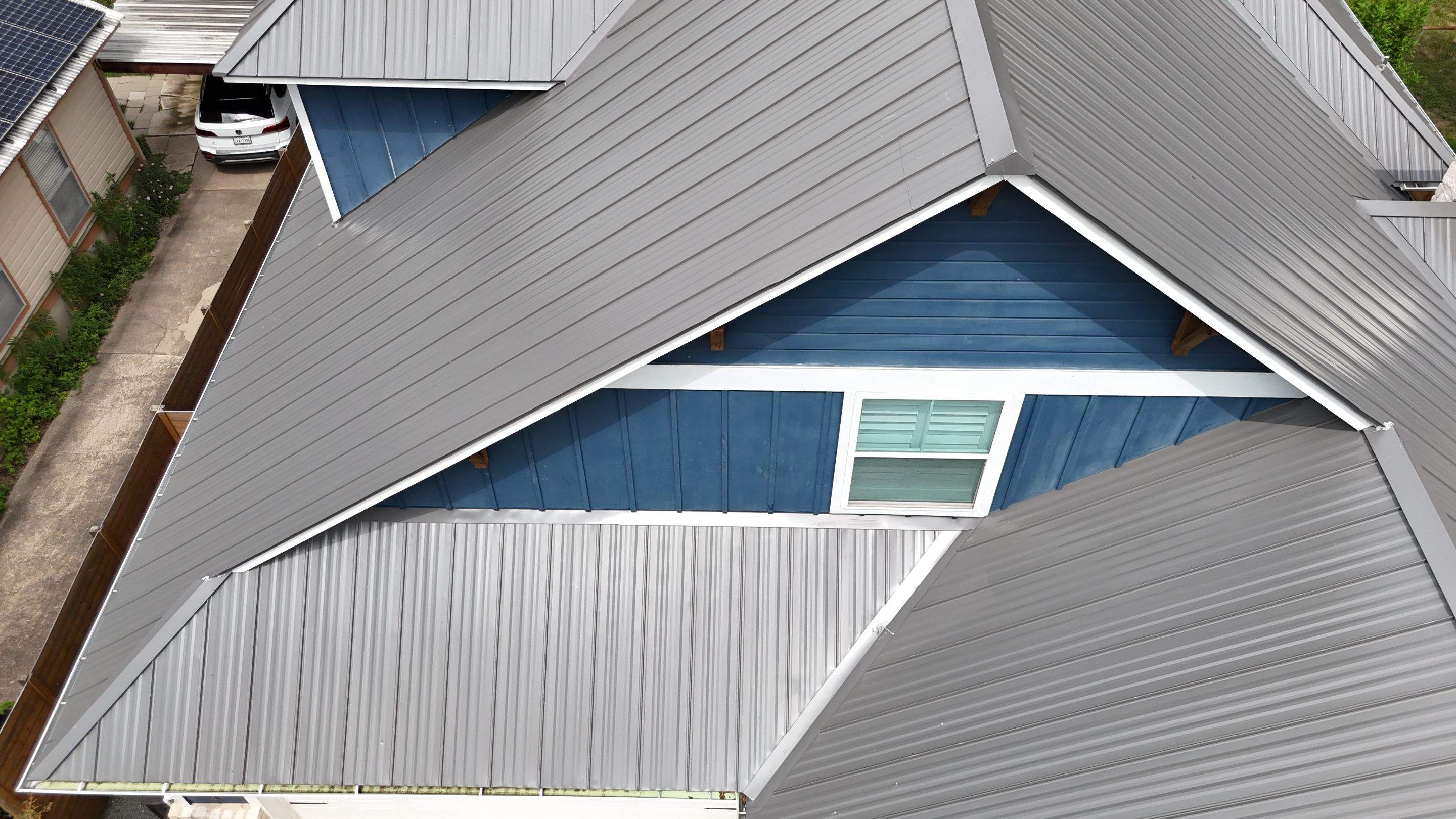 Charcoal Grey - L&A Metals LLC Type FF100, Hidden fastener/Standing Seam by RoofsOnly.com