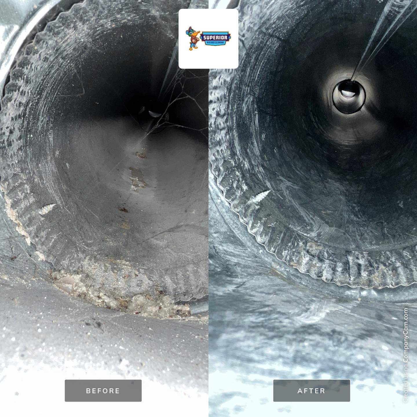 Air Duct Cleaning With a Vacuum Truck in Warren, OH by Superior Air Duct Cleaning