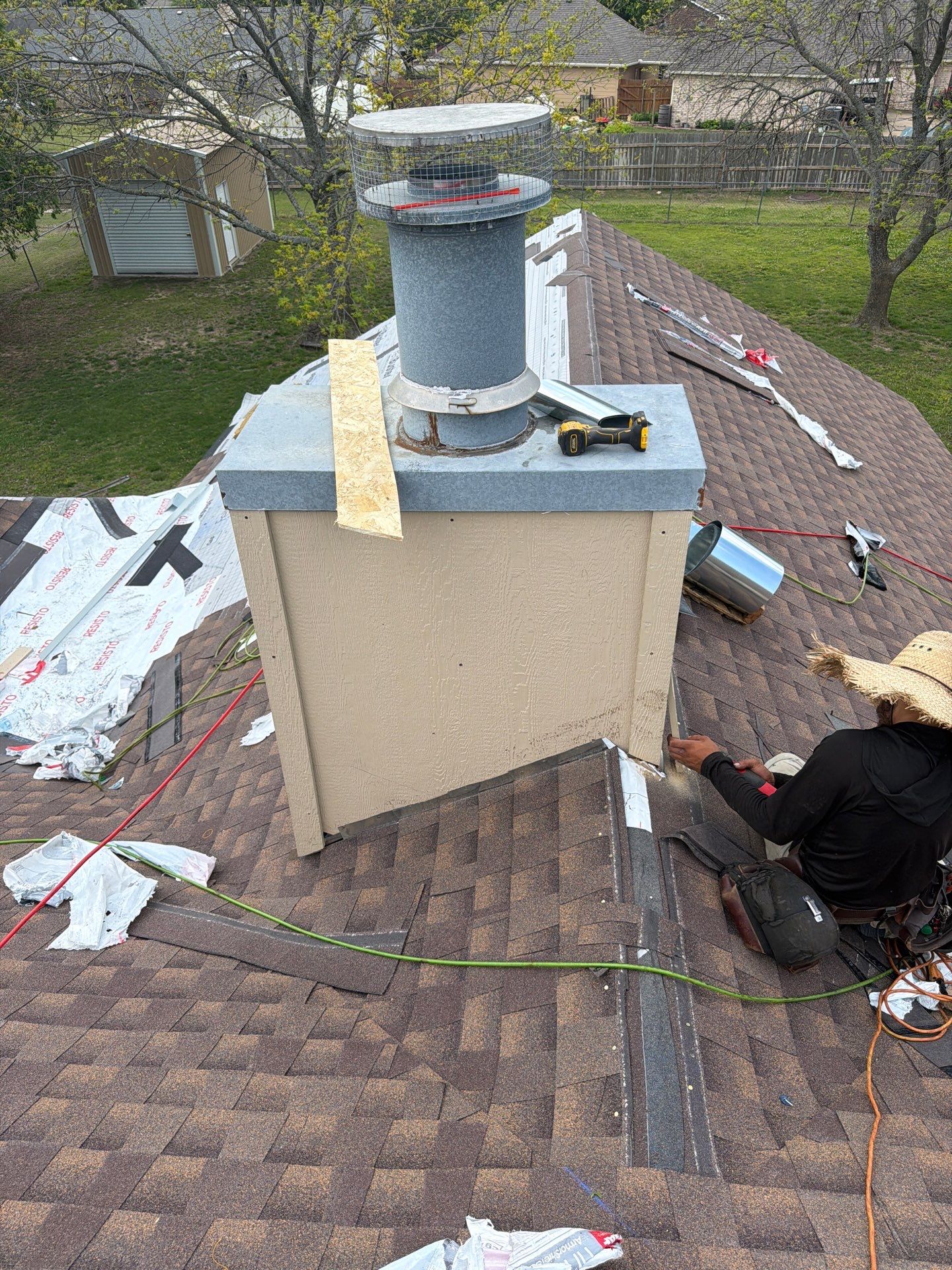 GAF Timberline Asphalt Shingle Roof Replacement in Sulphur, Oklahoma by BANA Roofing and Solar Supply