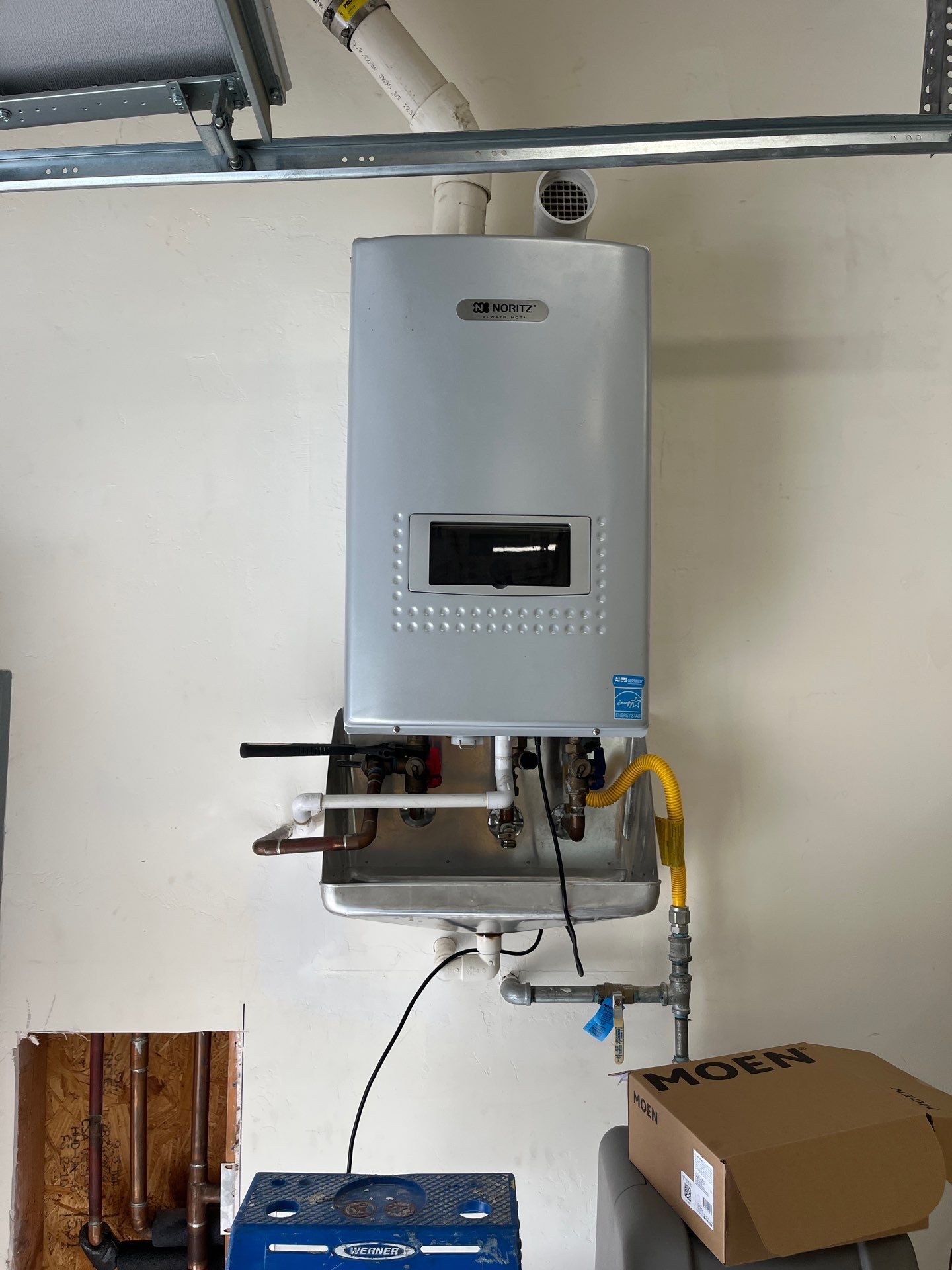 Water Softener, Moen Flo, and Tankless Water Heater Installation by Us Plumbing