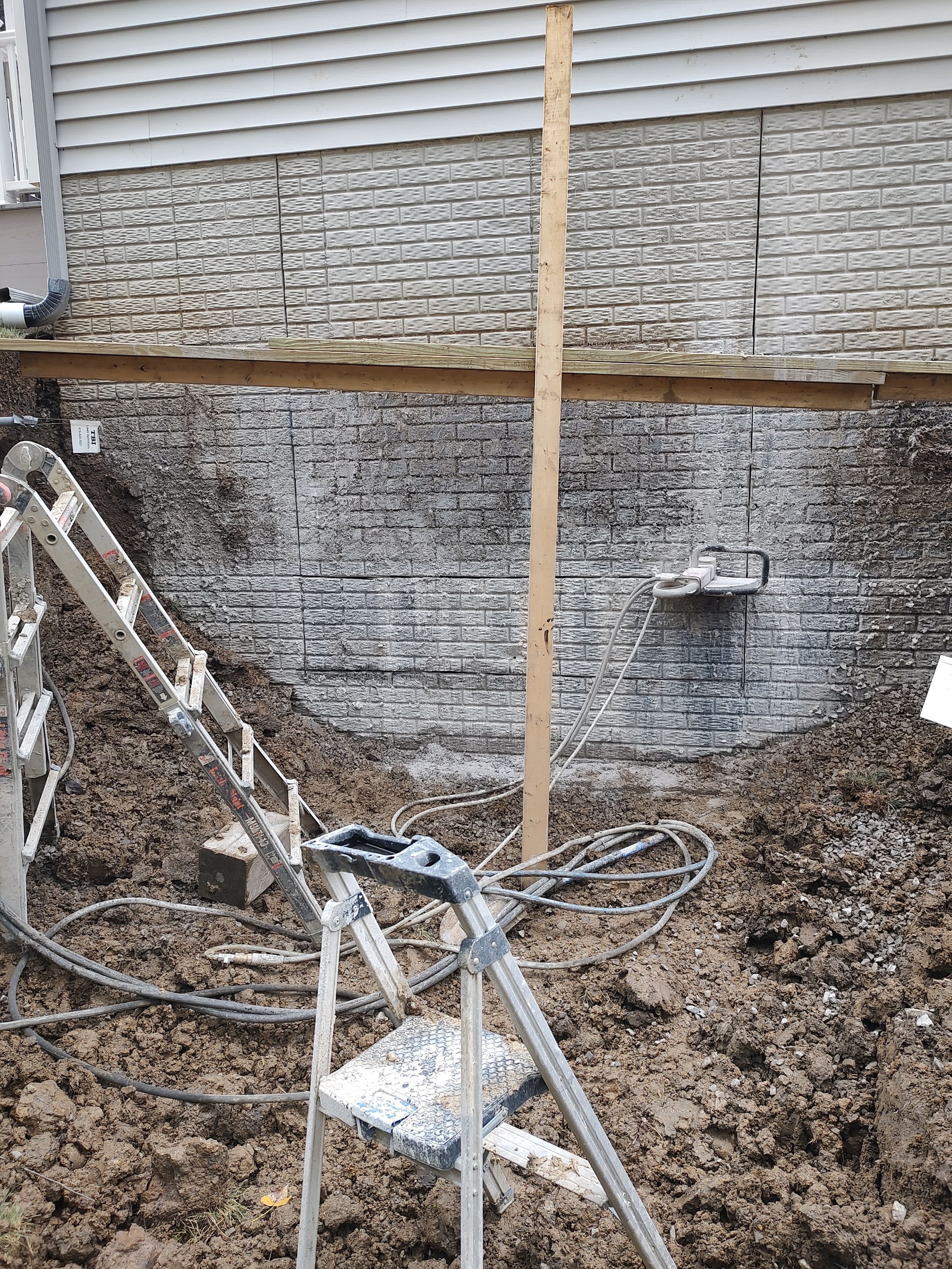 Egress Door Install using Egress Sliding Walk-Out Basement Door by Toledo Basement Repair