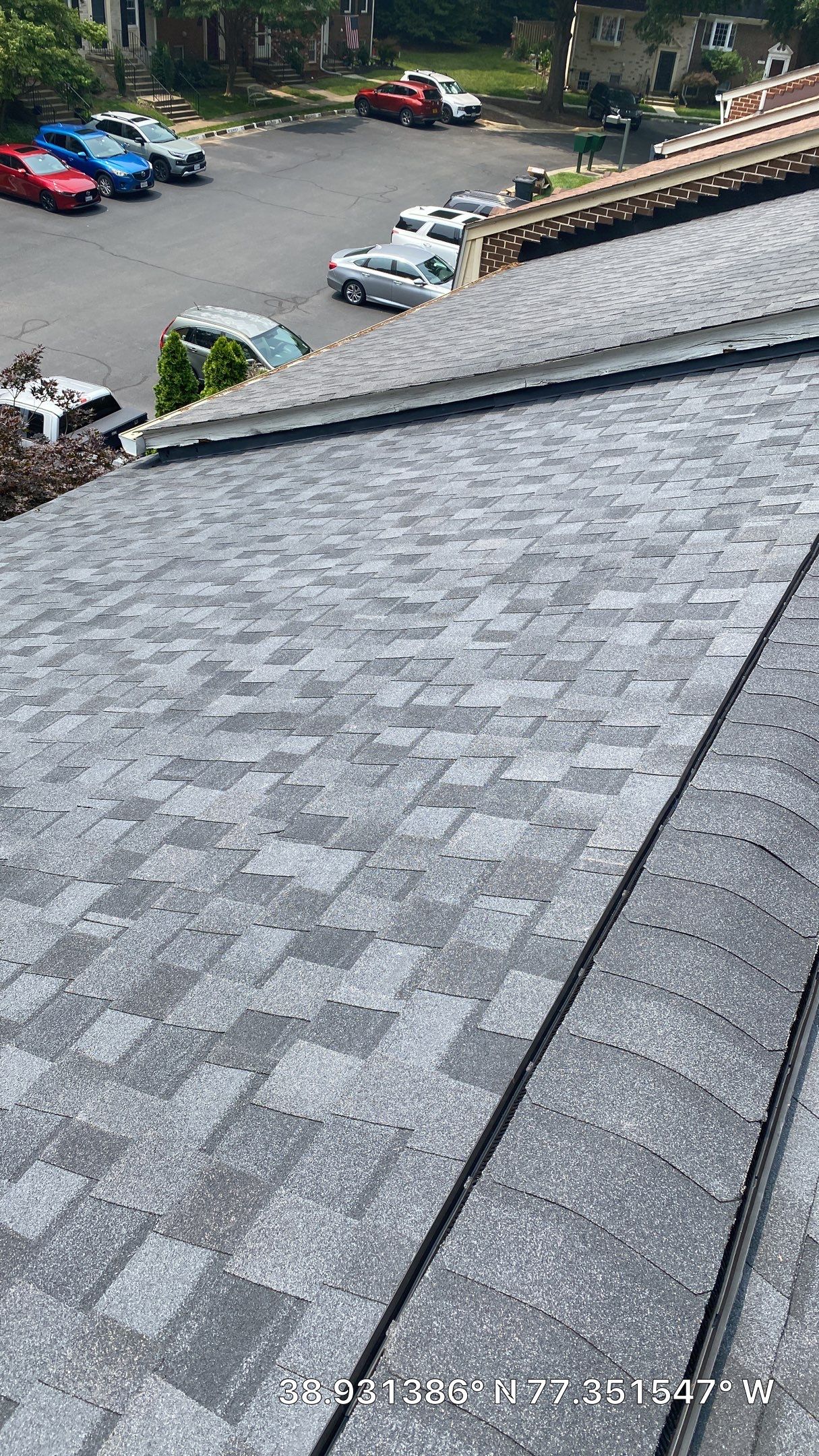 Reston: CertainTeed Landmark Pro Architectural Shingles in Max Def Moire Black by RM Banning, Inc.