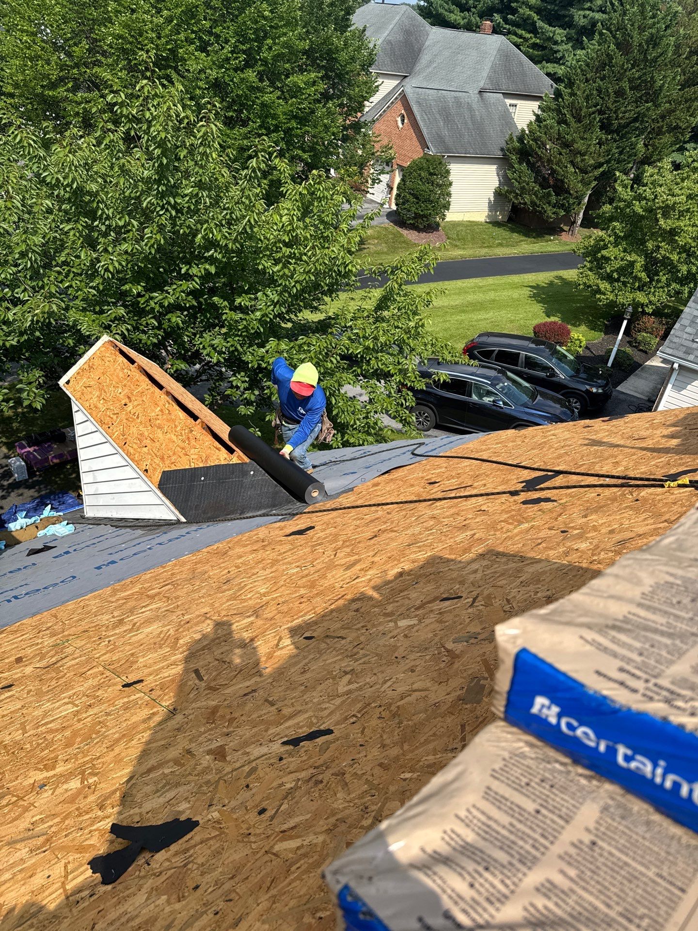 New Shingle Roof & New Gutters and downspouts with covers by Alpha Design Services