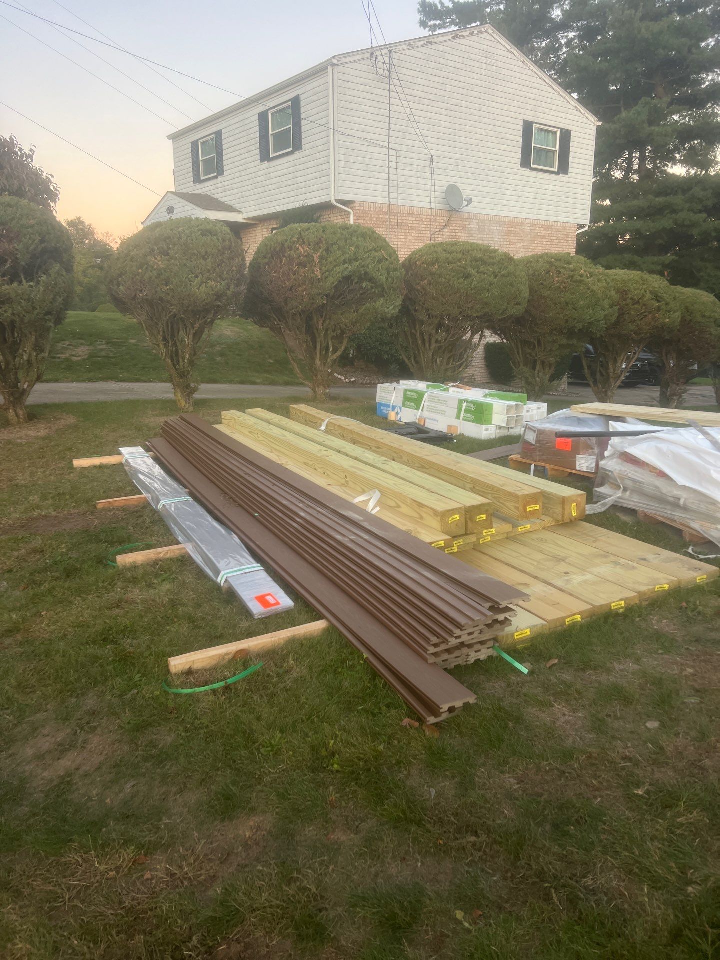 Deck and roof replacement  by Cousins Roofing Siding & Decks