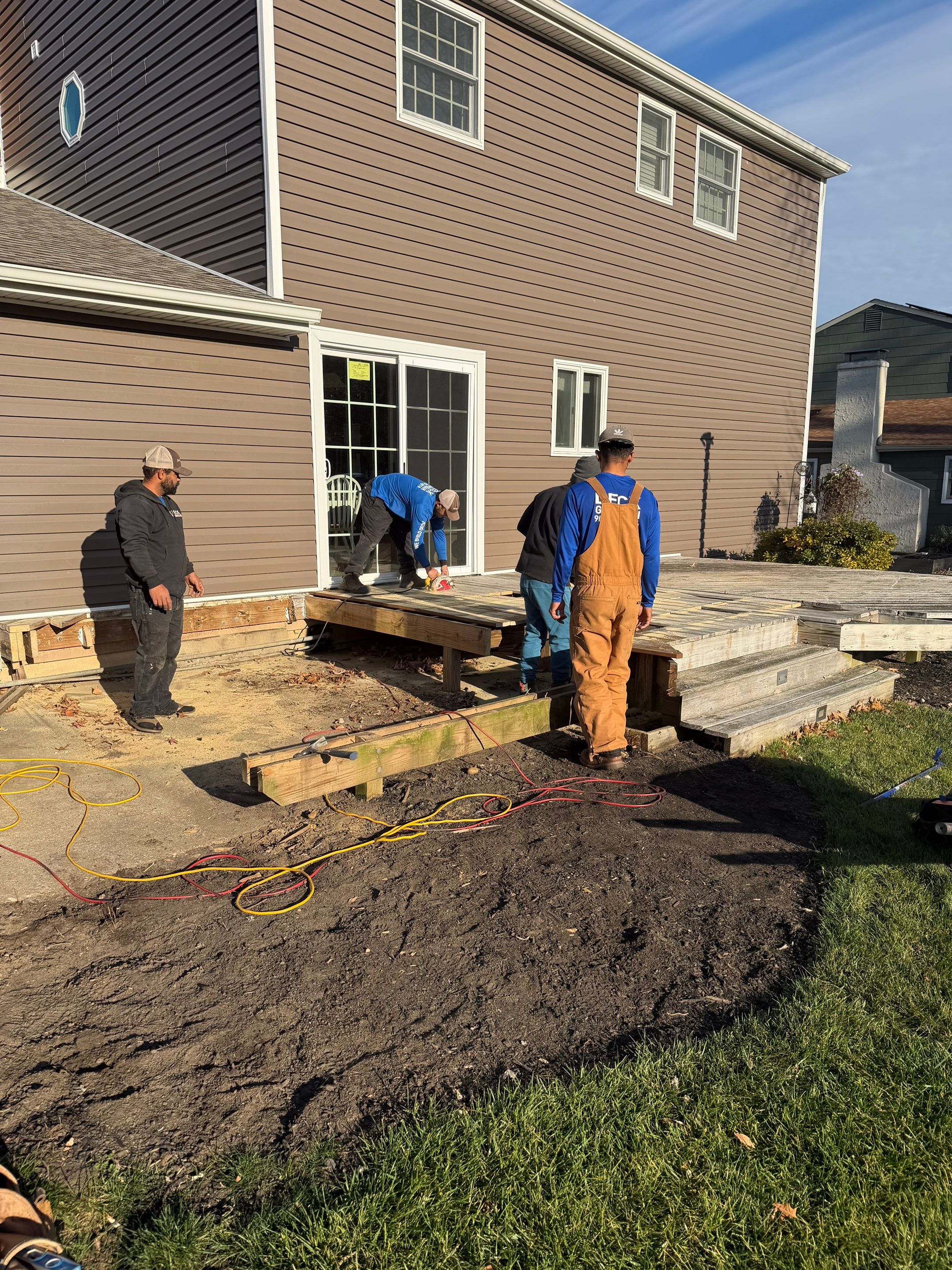 New Deck in Delaran NJ by deck guardian
