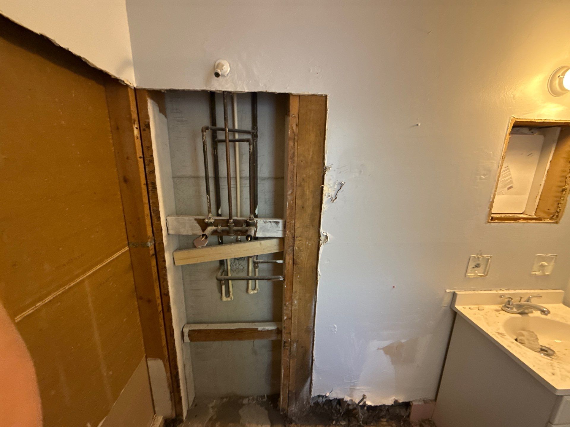 Dual Bathroom Makeover by urban green energy llc