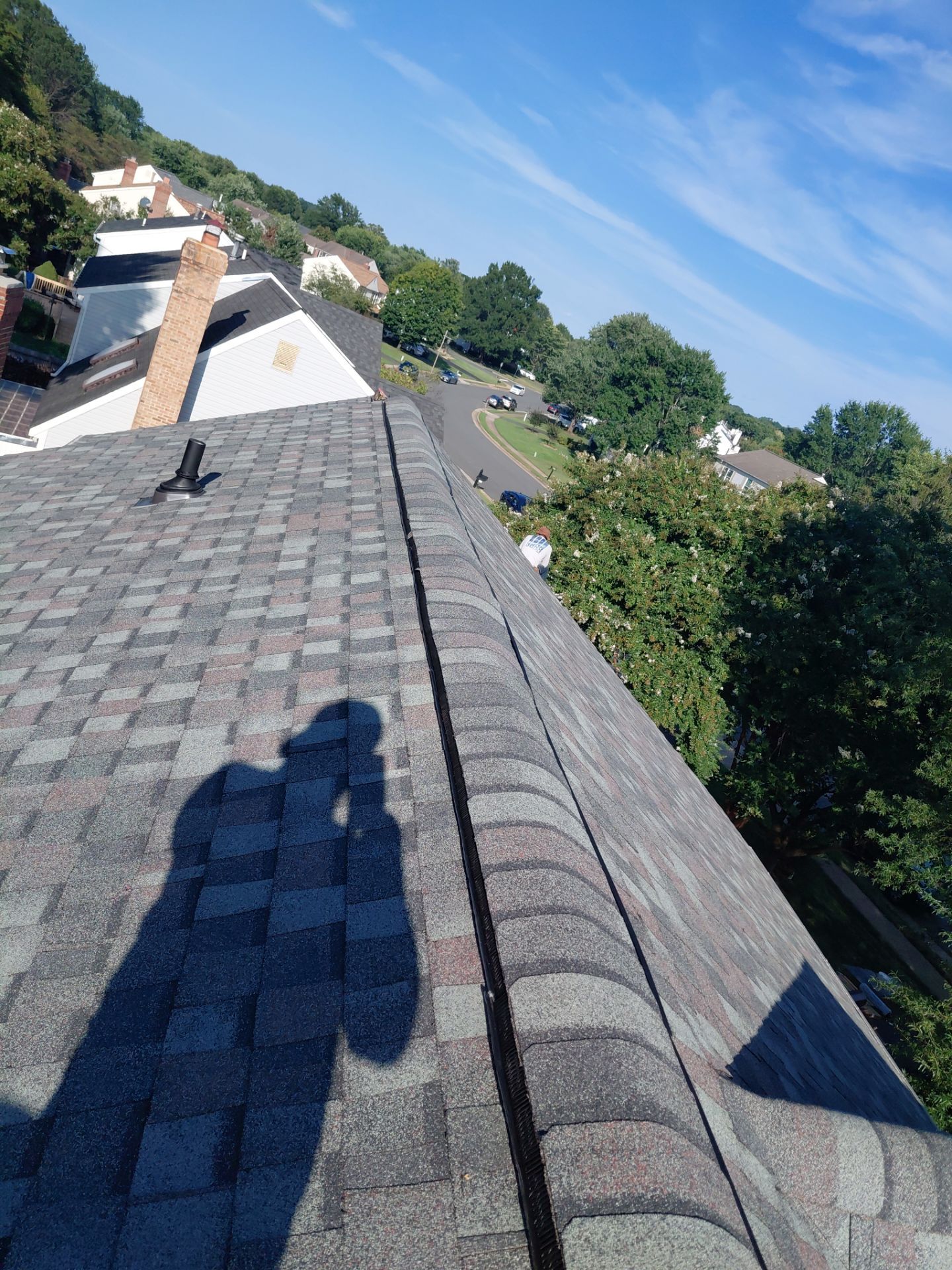 Manassas: Residential Roof Replacement with CertainTeed Landmark Pro in Colonial Slate  by RM Banning, Inc.