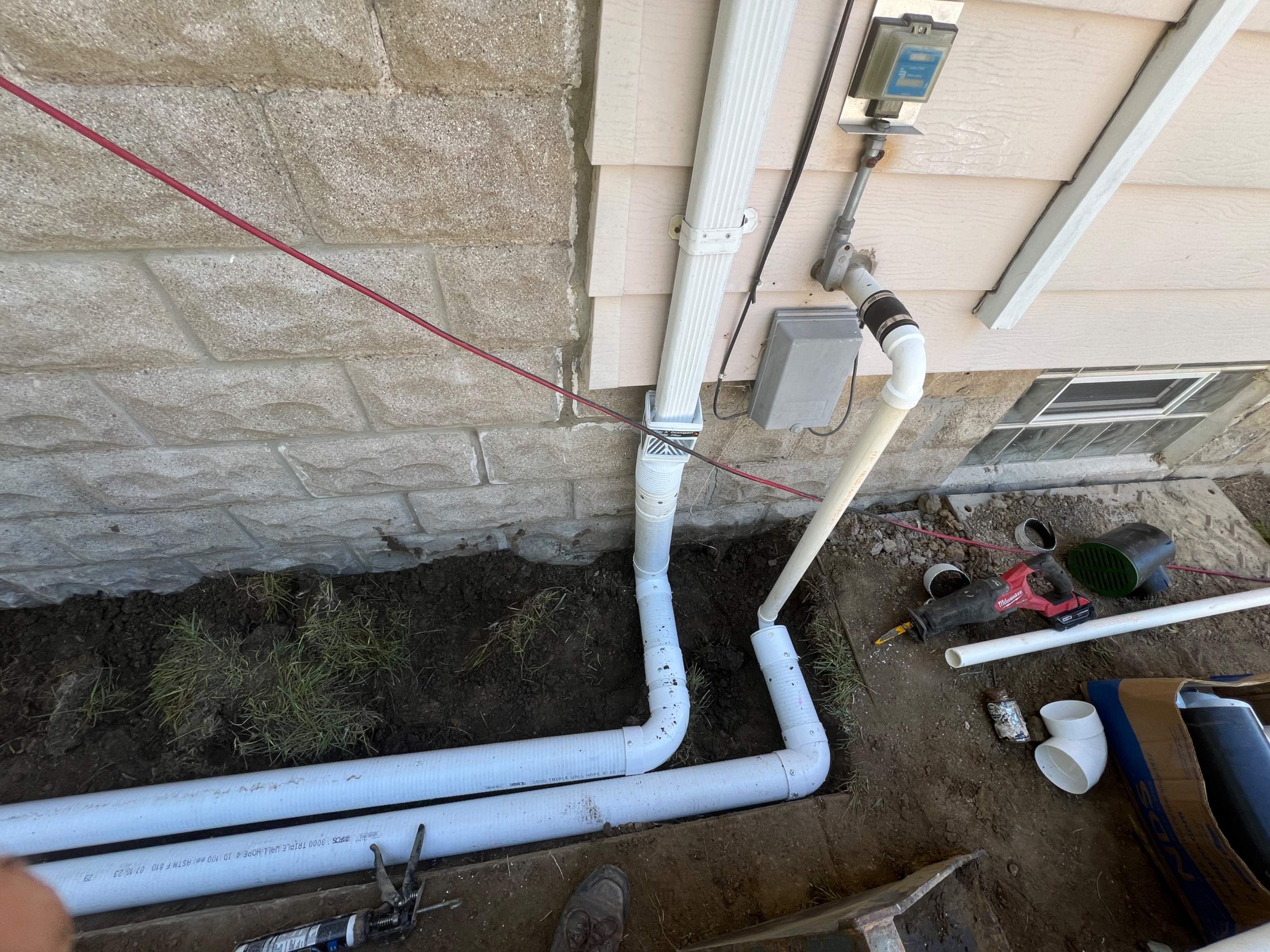 Helical Piers using Helical Deep Foundation Footings by Toledo Basement Repair