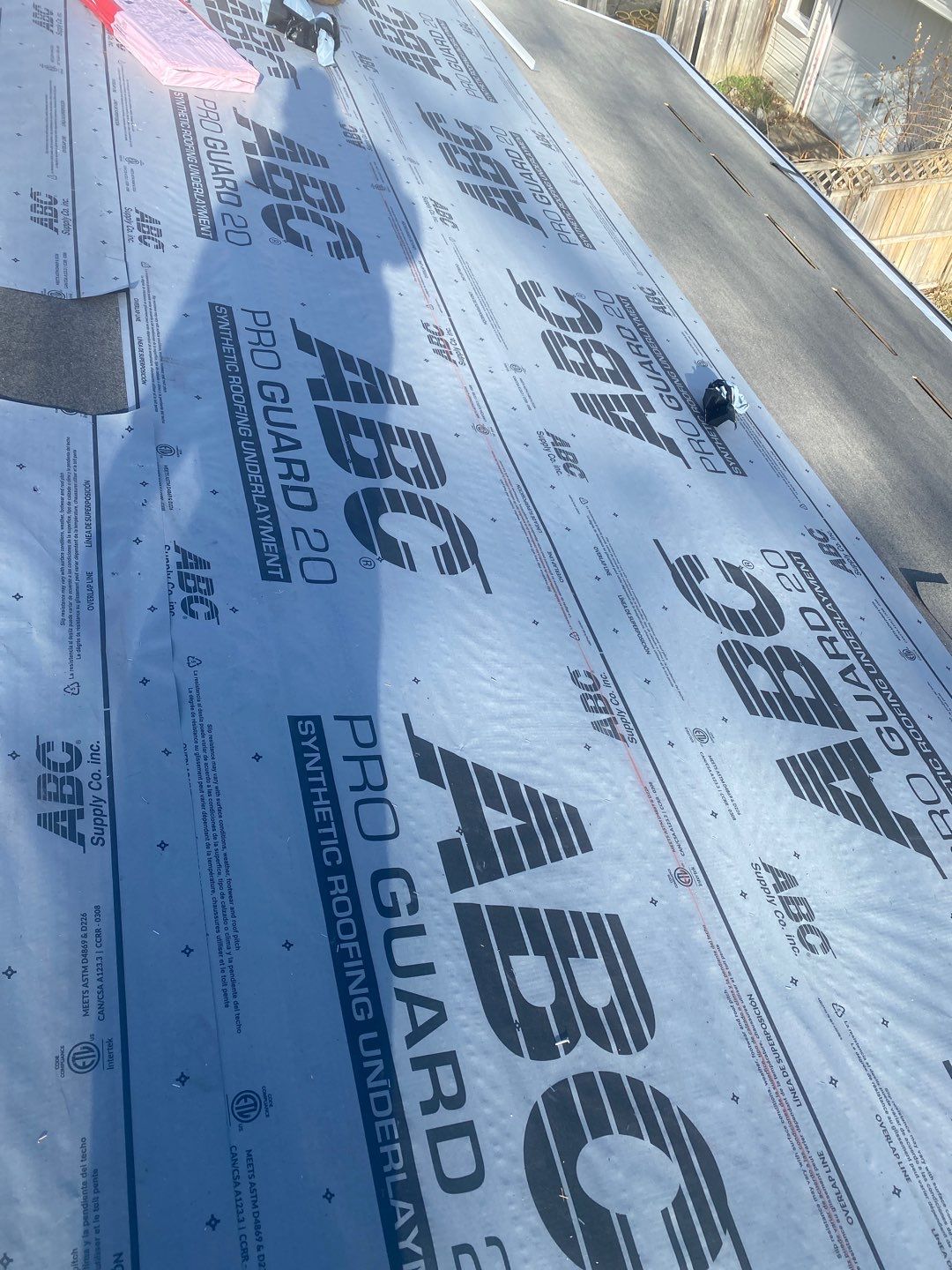 Residential Roofing Installation using Owens Corning Oakridge, Desert Tan by Absolute Roofing and Construction