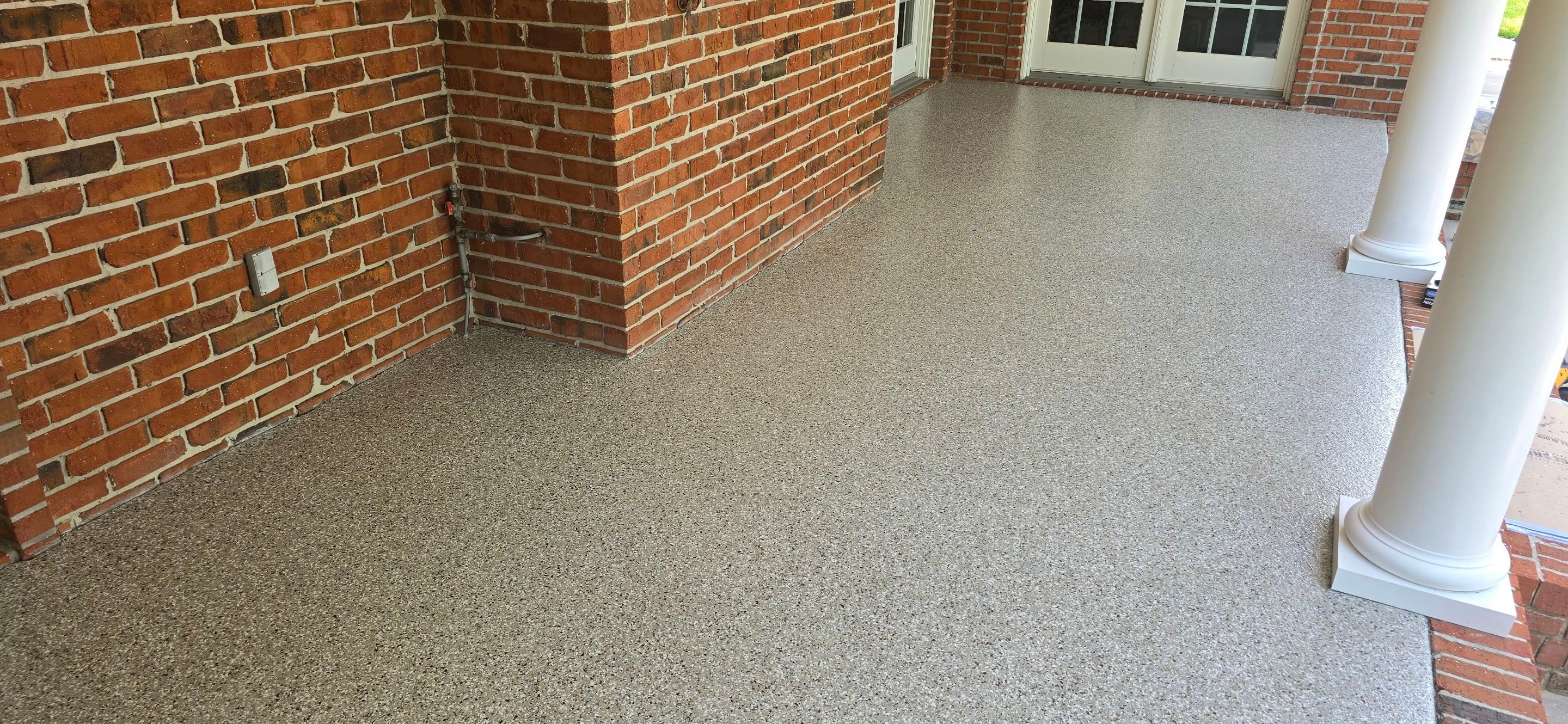 Front Porch Using Creekbed by Elite Floor Solutions