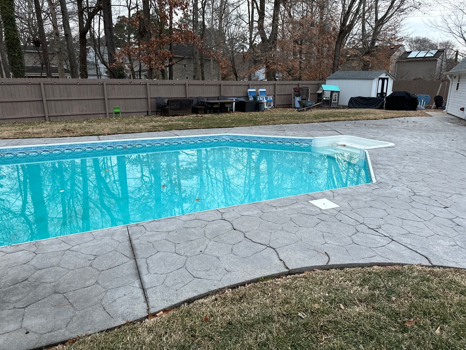 Project in Virginia Beach by Sam The Concrete Man Virginia Beach