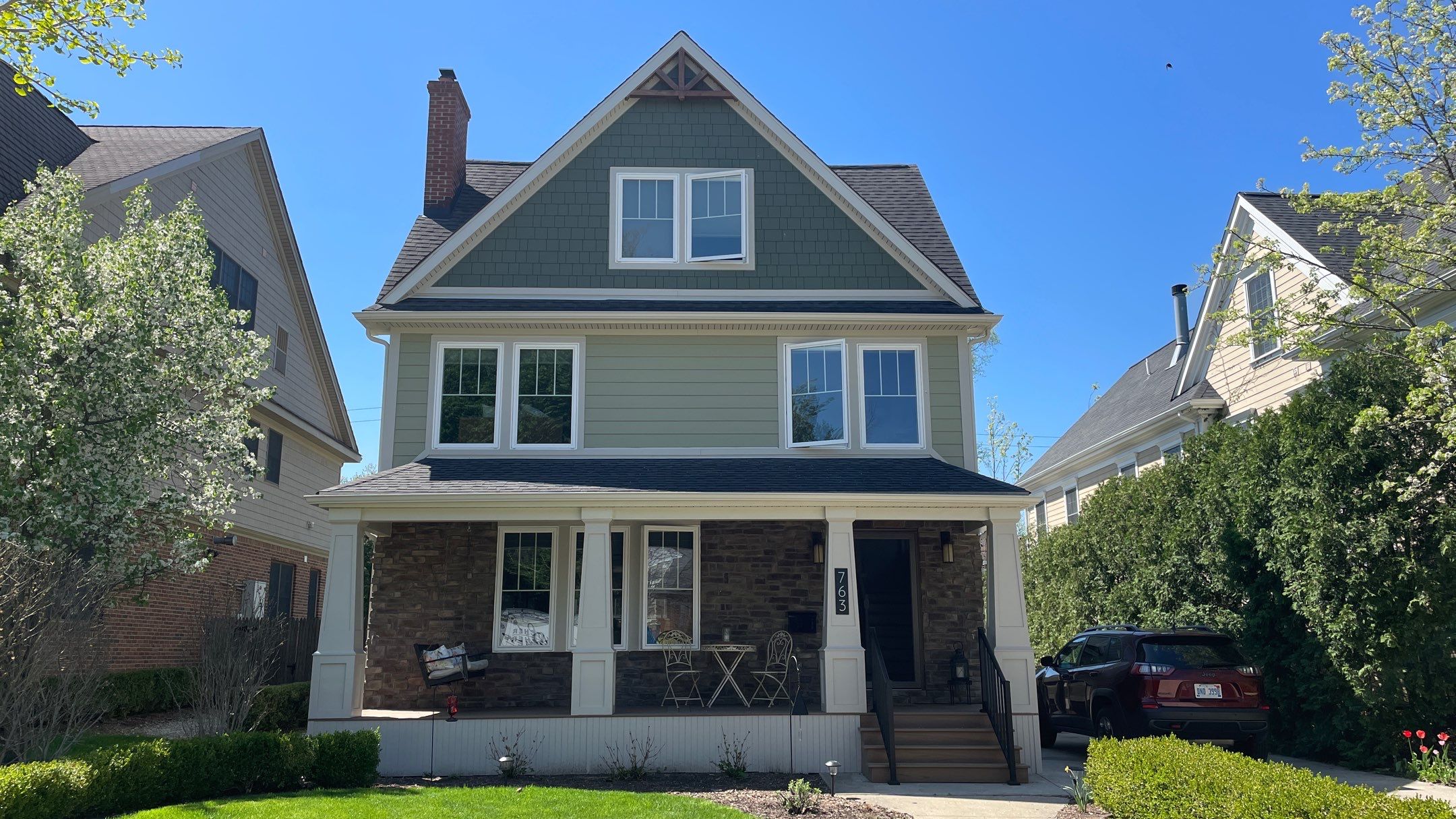 Siding Renovation - Private Residence by Bloomfield Construction & Restoration