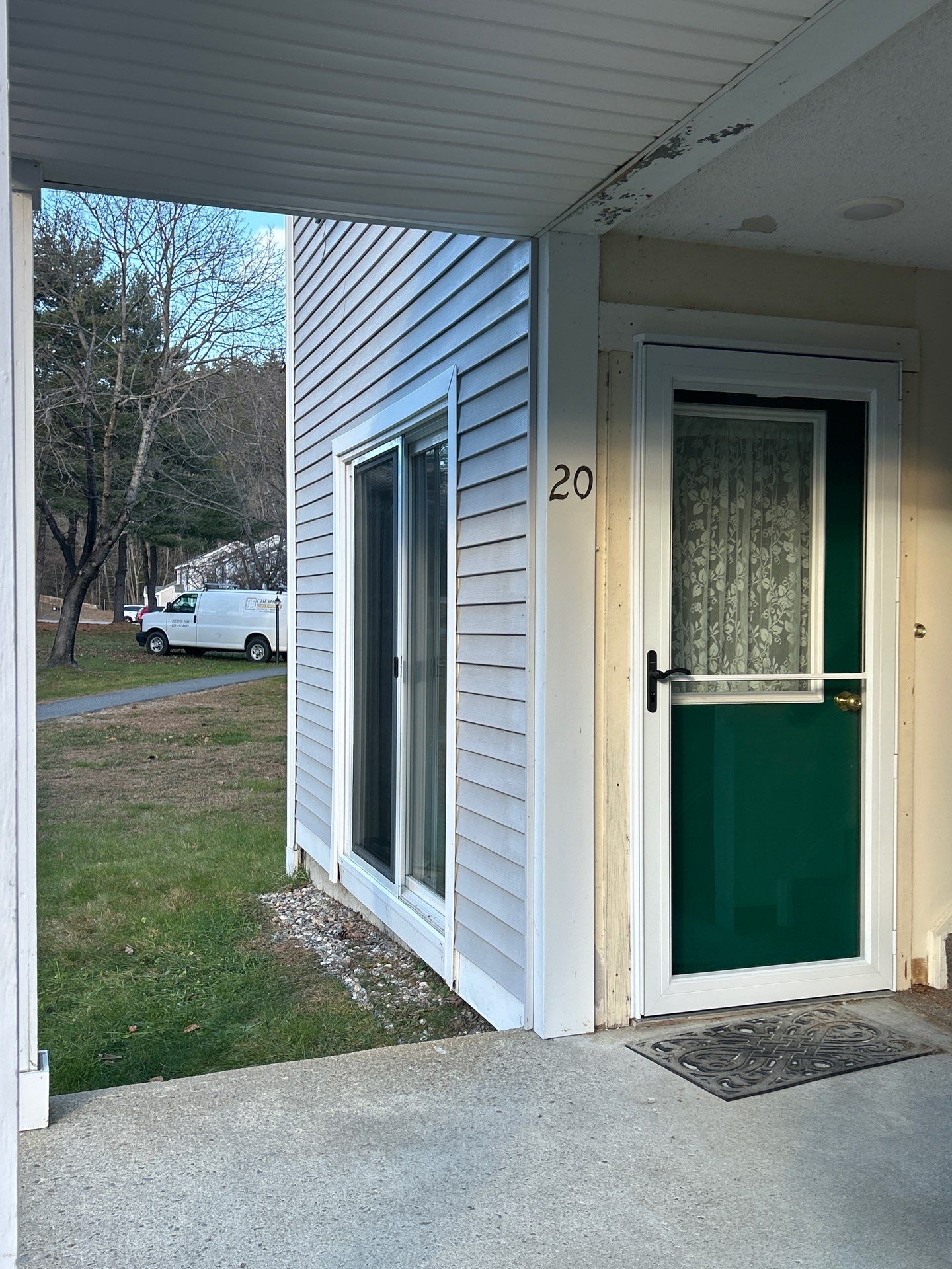 Door Installation using Andersen Storm Door by Cheshire Glass Company