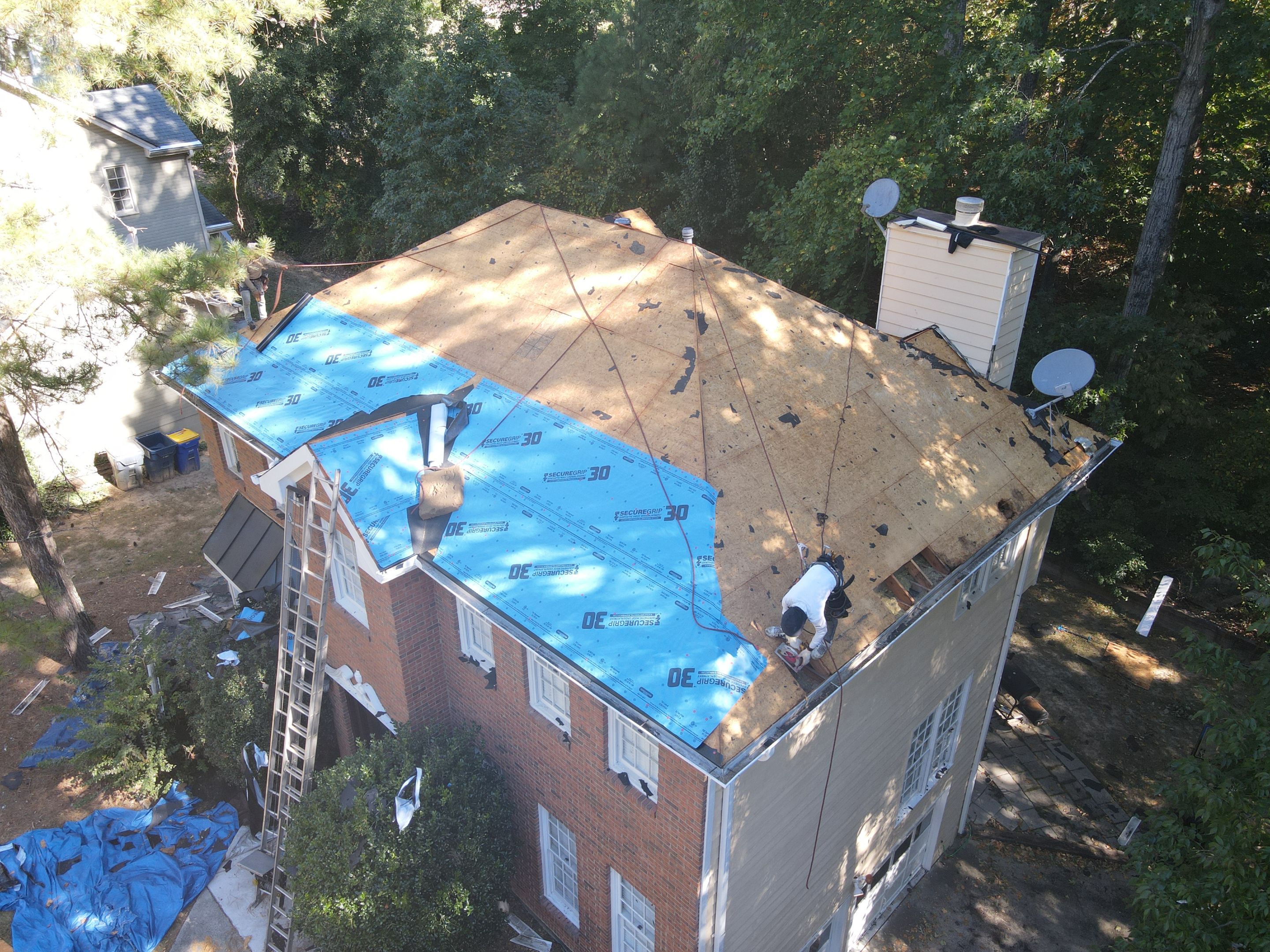 Residential Roofing Installation using Owens Corning by Inspector Roofing and Restoration