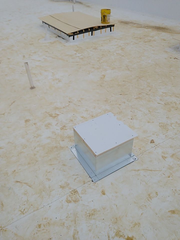 Starbucks New Construction GAF TPO Roof in Denison, TX by Roof Experts
