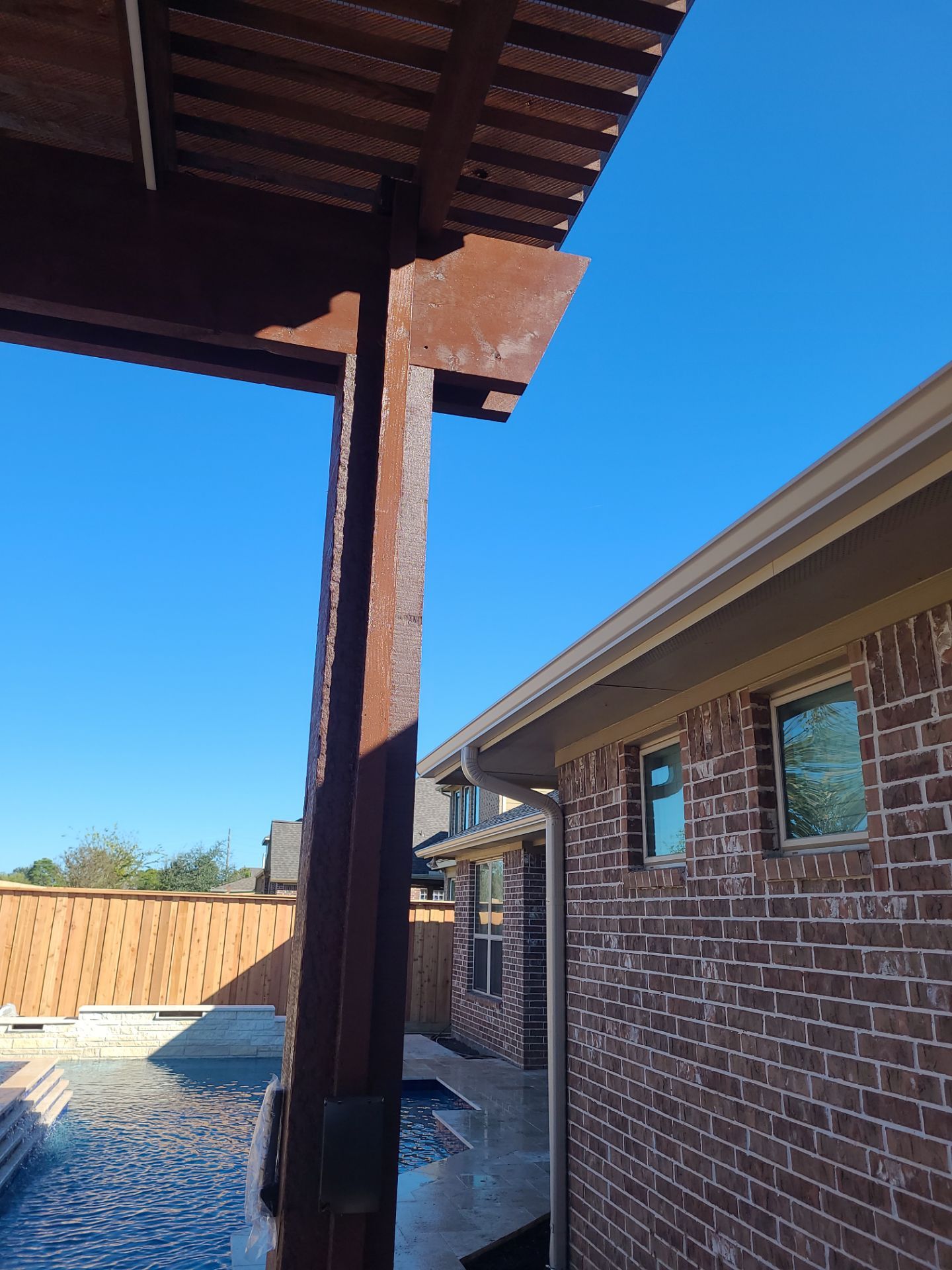 Pergola using Sophalx Crew by SophAlx LLC