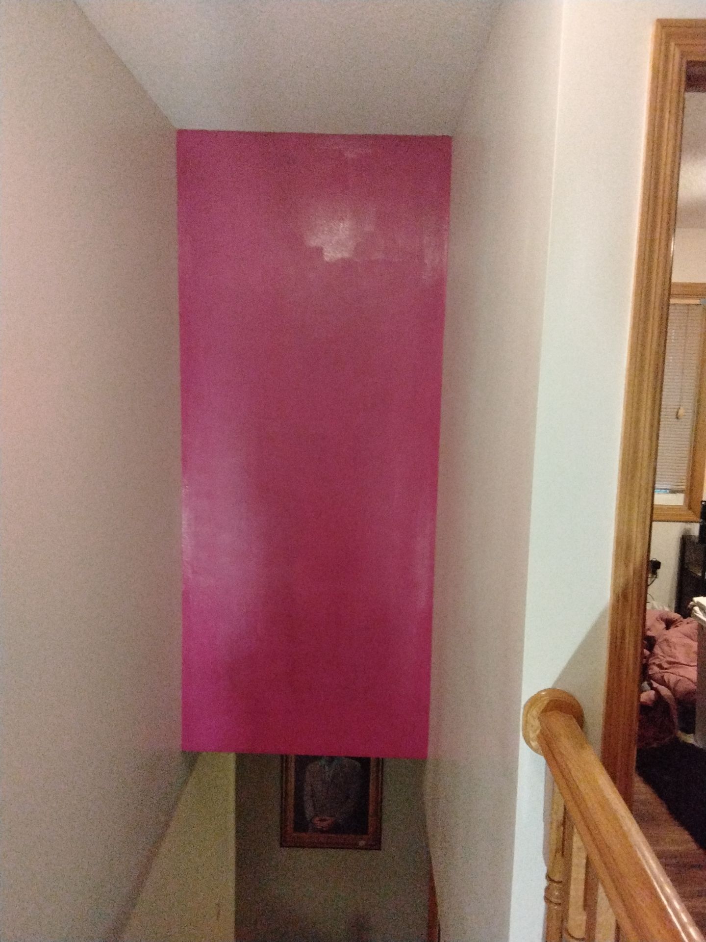 Repaint Accent Walls with Color Change and drywall repairs by Midwest Paint LLC