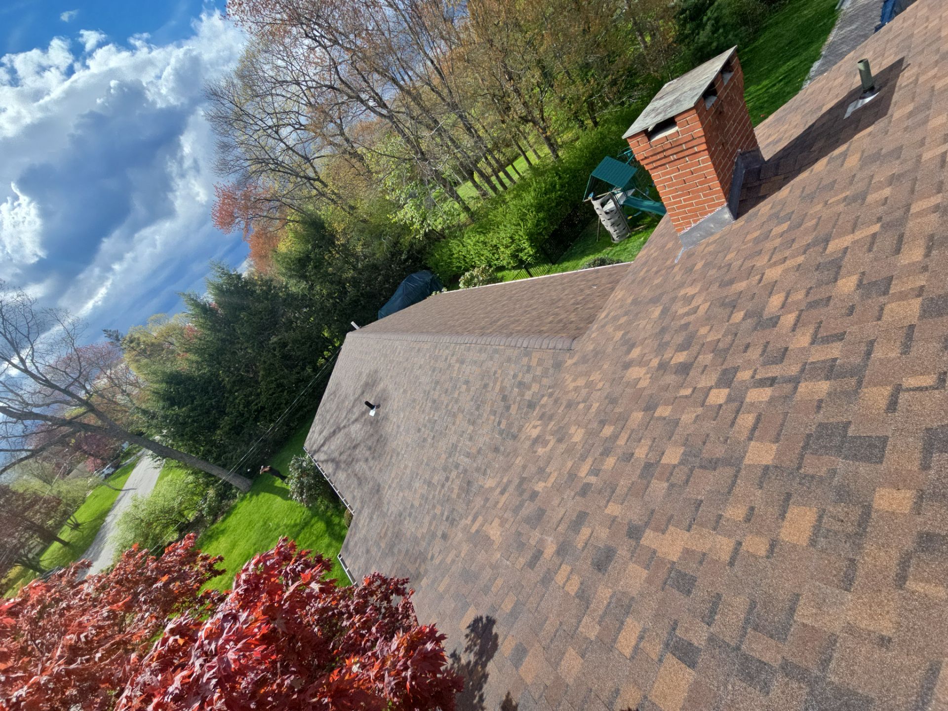Residential Roof Replacement and Plywood Sheathing Repair in Torrington by A Plus Exterior
