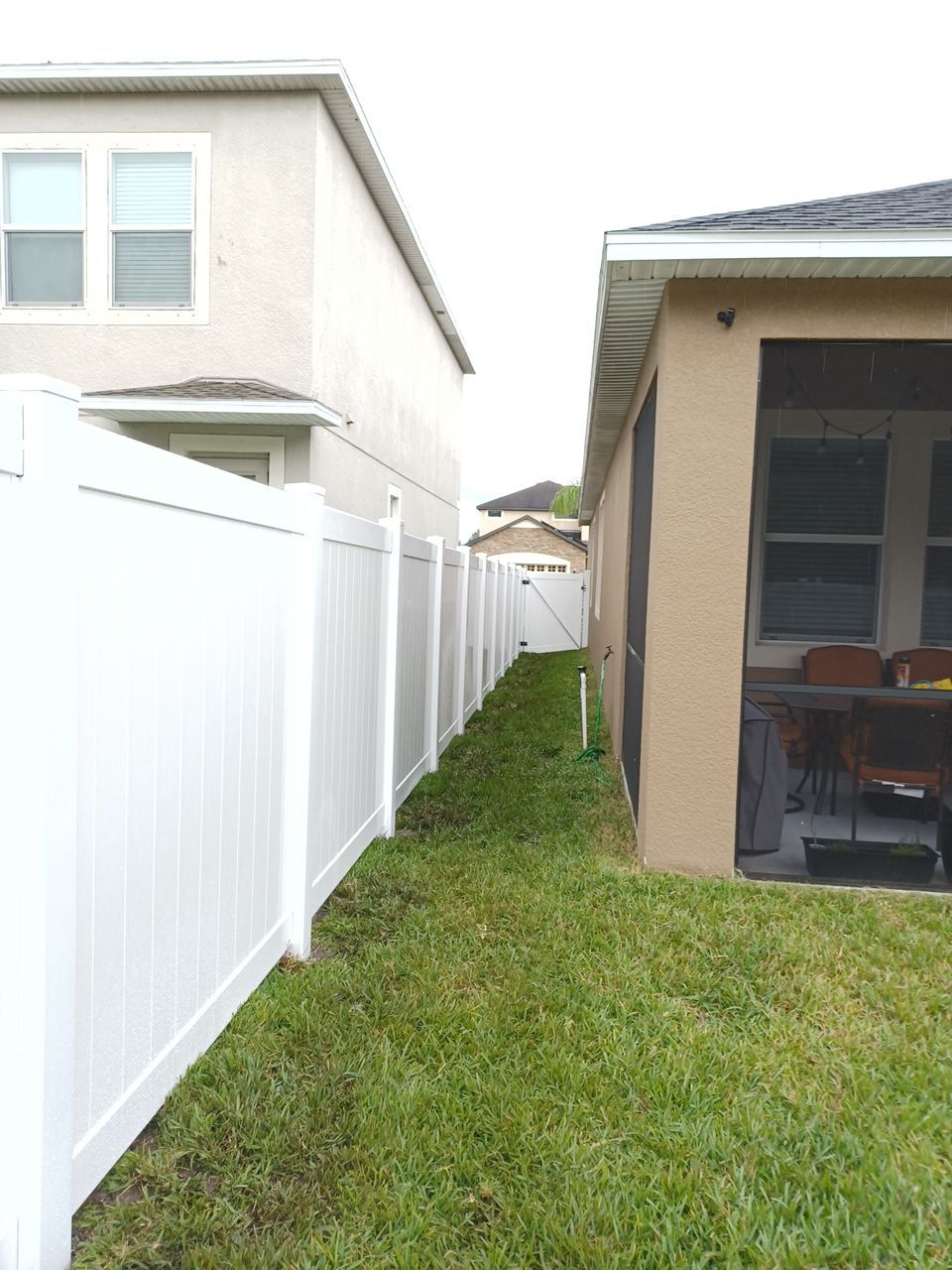 Riverview, FL 6 ft. White Vinyl Privacy Fence  by Asap fence and gates, LLC