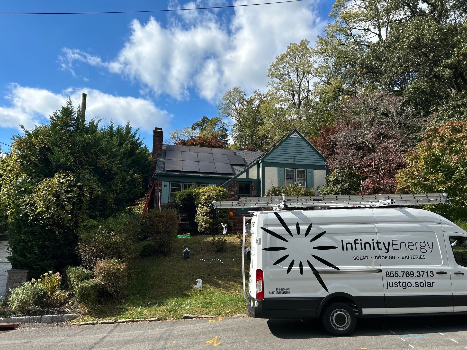 Solar Installation and Reroof in Dobbs Ferry, NY by Infinity Solar Systems