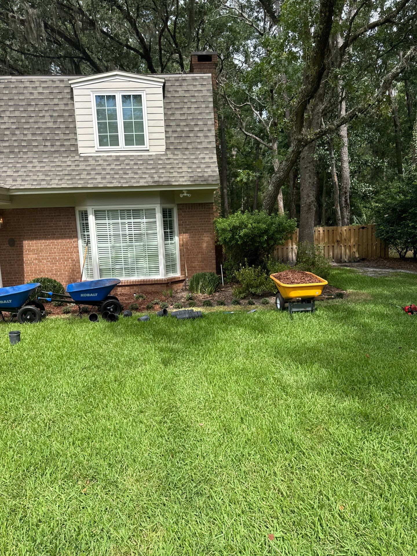 Deerwood Resident | Sod & Bed Design/Plant Installation by ProGreen Services