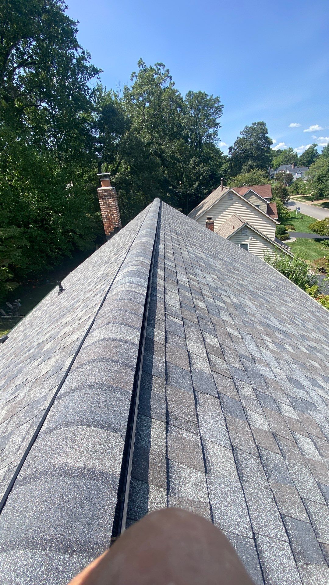 Burke: Residential Roof Replacement with CertainTeed Landmark Pro Designer Shingles in Max Def Driftwood by RM Banning, Inc.