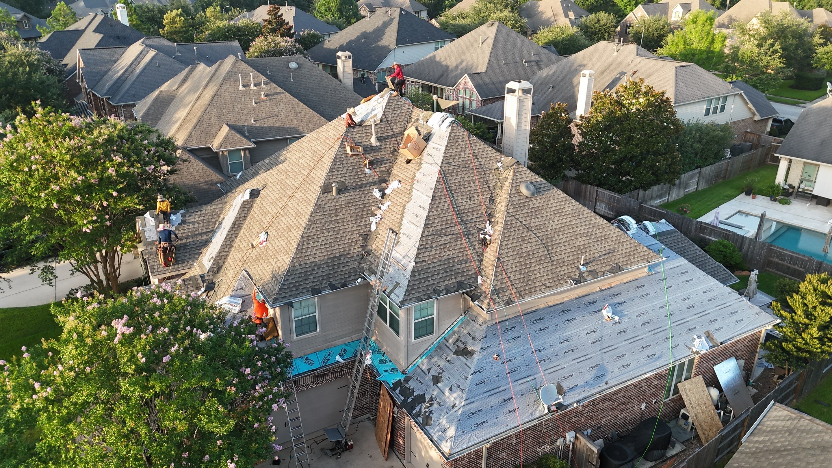Roof Replacement with GAF Timberline UHDZ Shingles in Humble, TX by Onit Roofing LLC