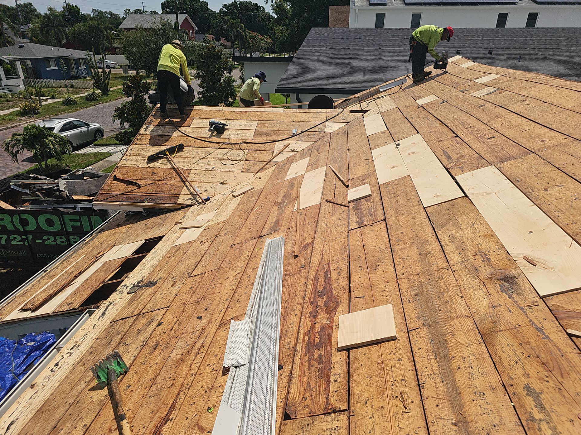 Project in St. Petersburg 33713 by Mitchell Roofing Company LLC 