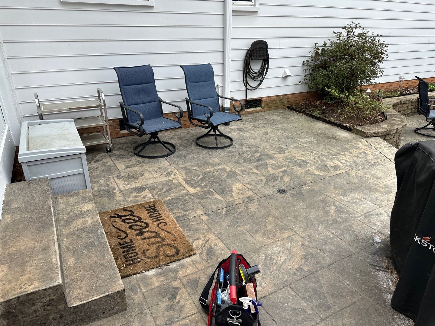 Pool Deck using AcryFin by DuraSeal