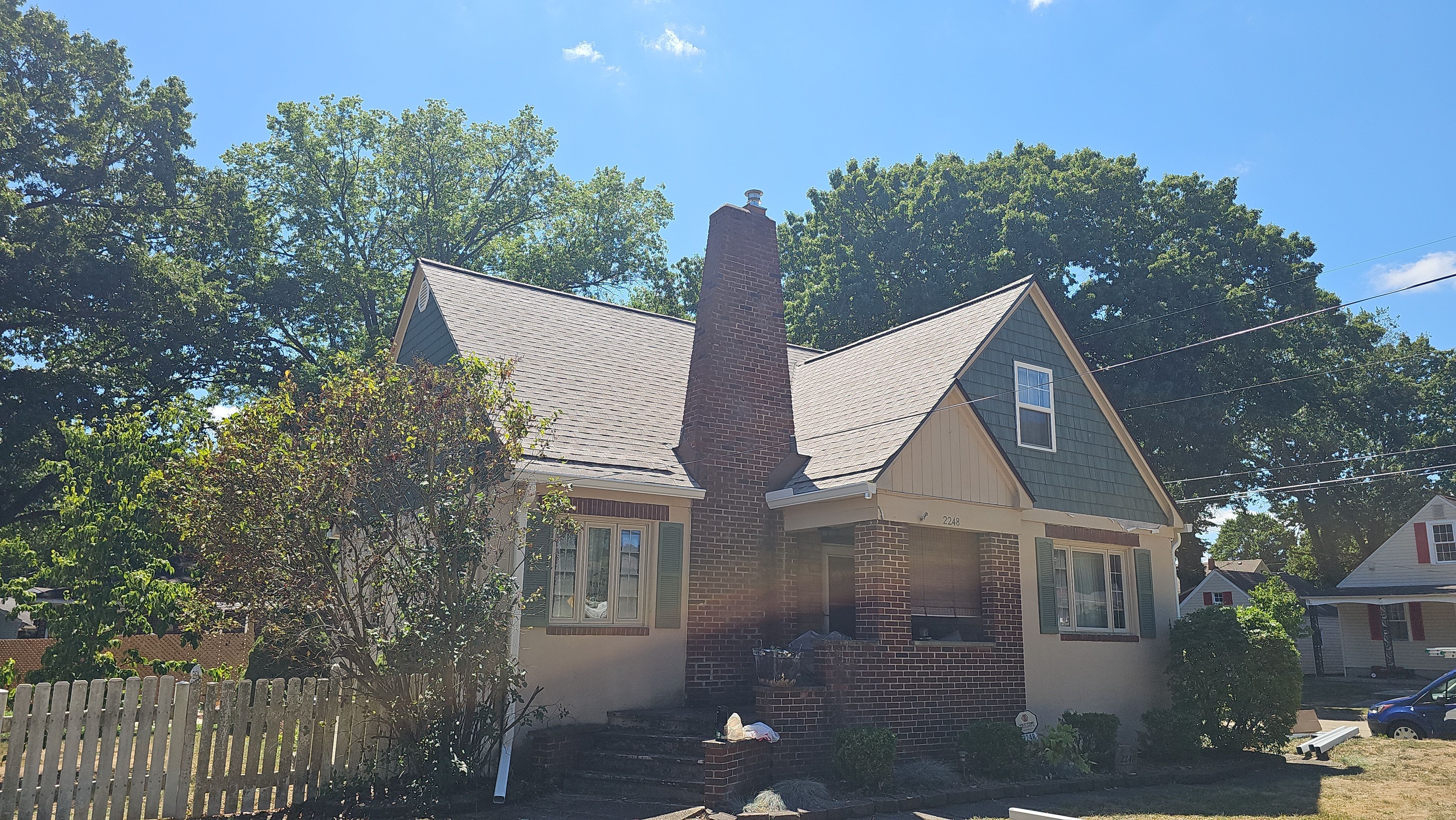 Atlas Pinnacle, Color, Tan Mist, Drip Edge, Color, Royal Brown by Eagle Eye Roofing