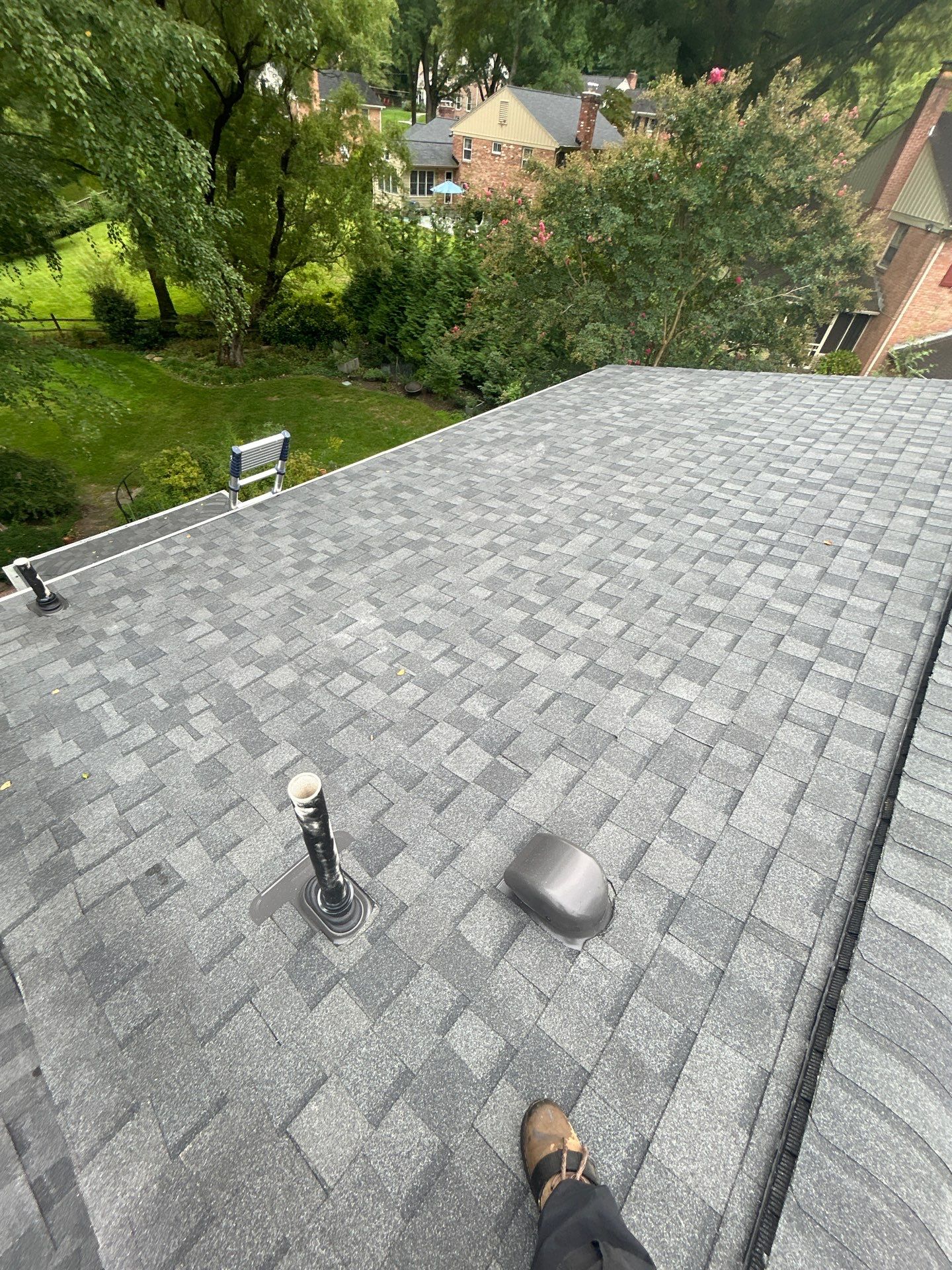 Falls Church: Roof Replacement with CertainTeed Landmark Pro in Max Def Pewterwood by RM Banning, Inc.
