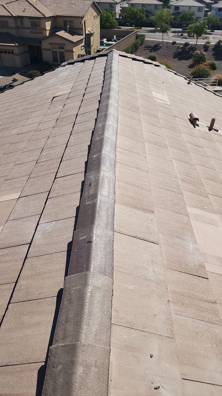 Terracotta Brown Concrete Tile  by Reimagine Roofing