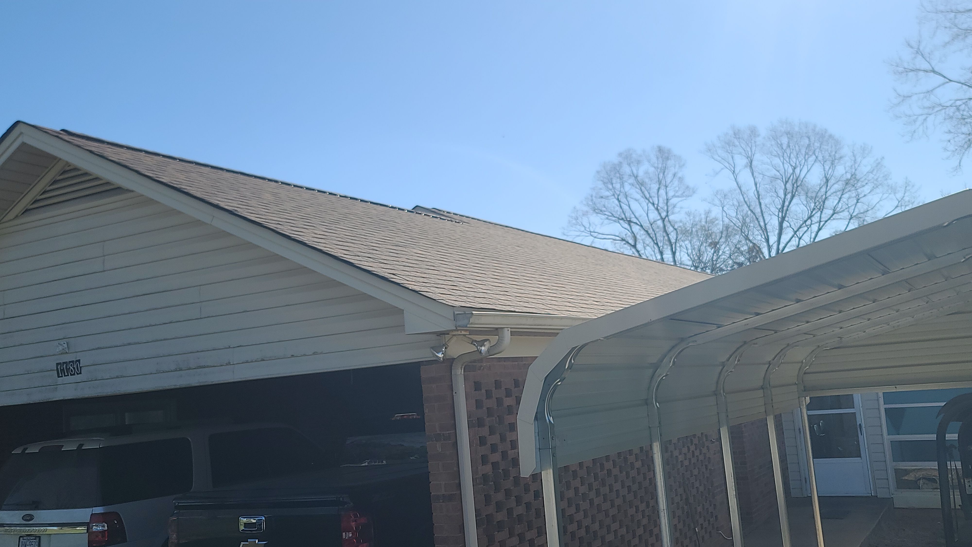 Farm roof job by BROCK BUILDERS 