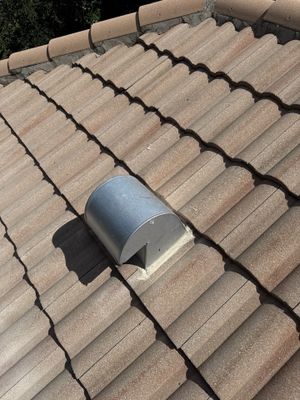 Tile Roof and Roof Vent Repairs in Boynton Beach