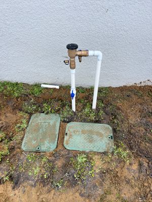 Irrigation valves / backflow 