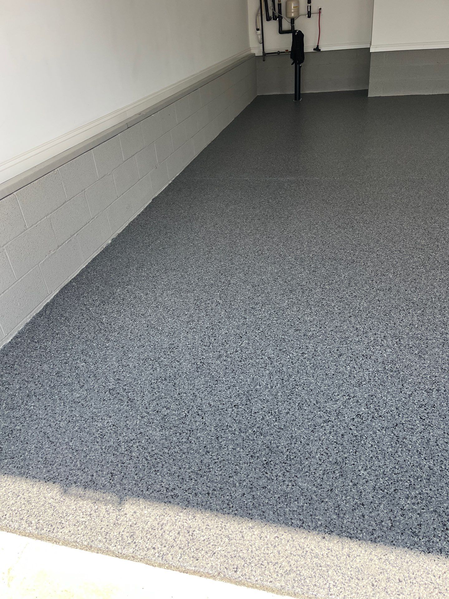 Garage Floor Coating using Nightfall by My Garage Floor Guys