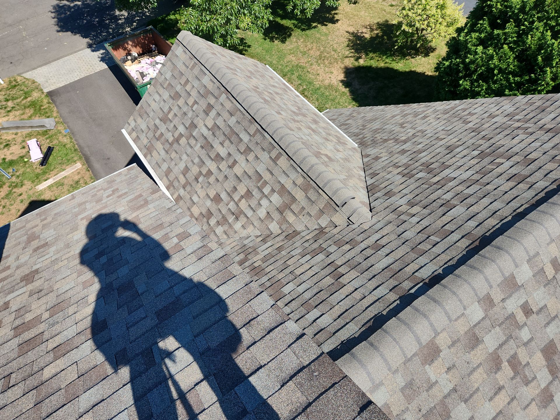 Residential Roofing Installation using Owens Corning TruDefinition Duration AR - Driftwood by A Plus Exterior