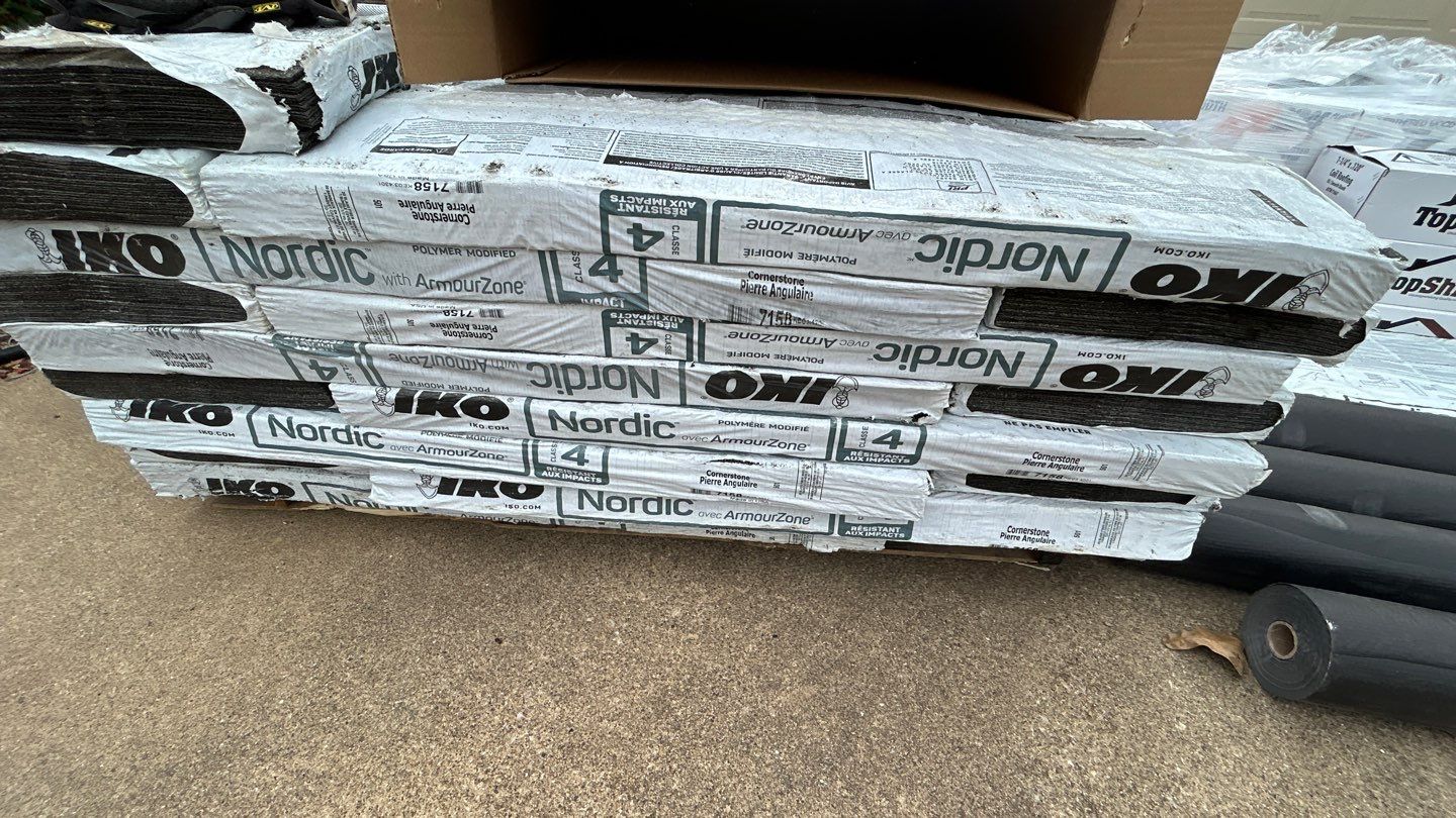 Residential Roofing Installation using Iko Nordic by Becker Roofing and Exteriors