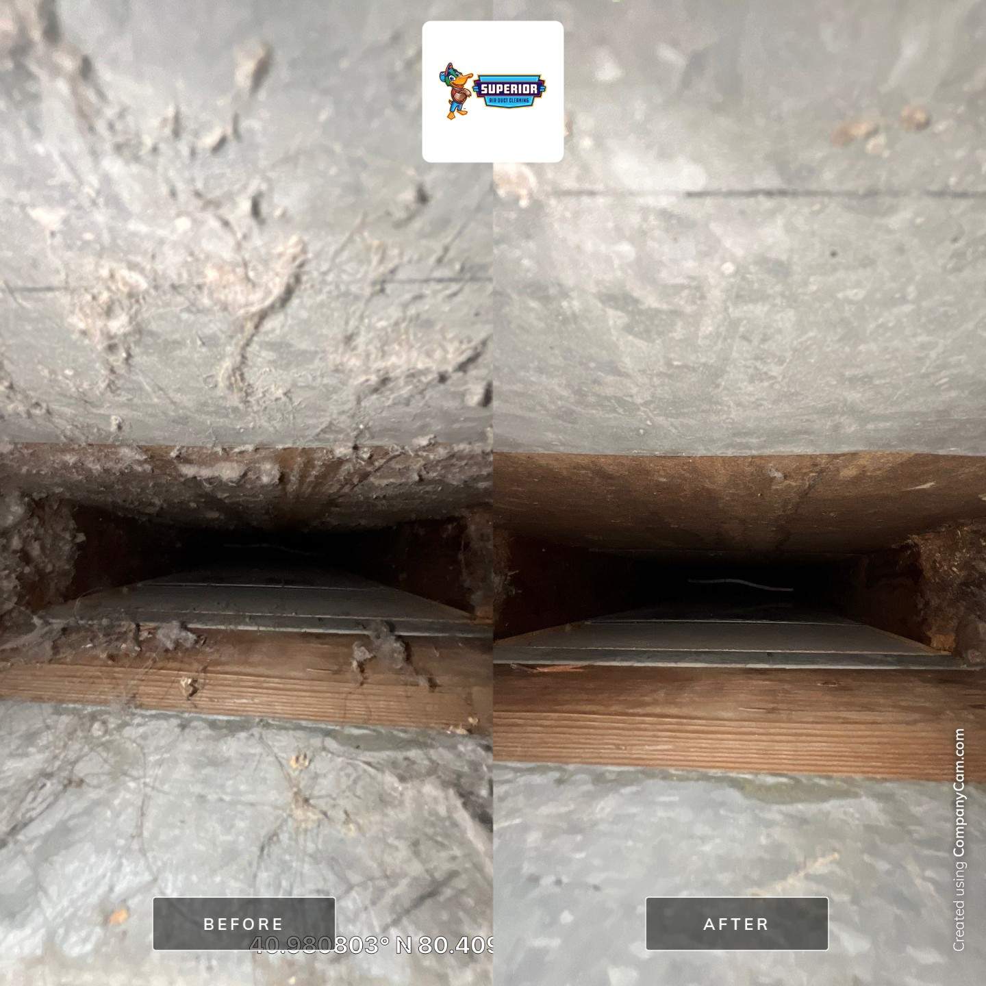 Air Duct Cleaning With a Vacuum Truck in New Castle, PA by Superior Air Duct Cleaning